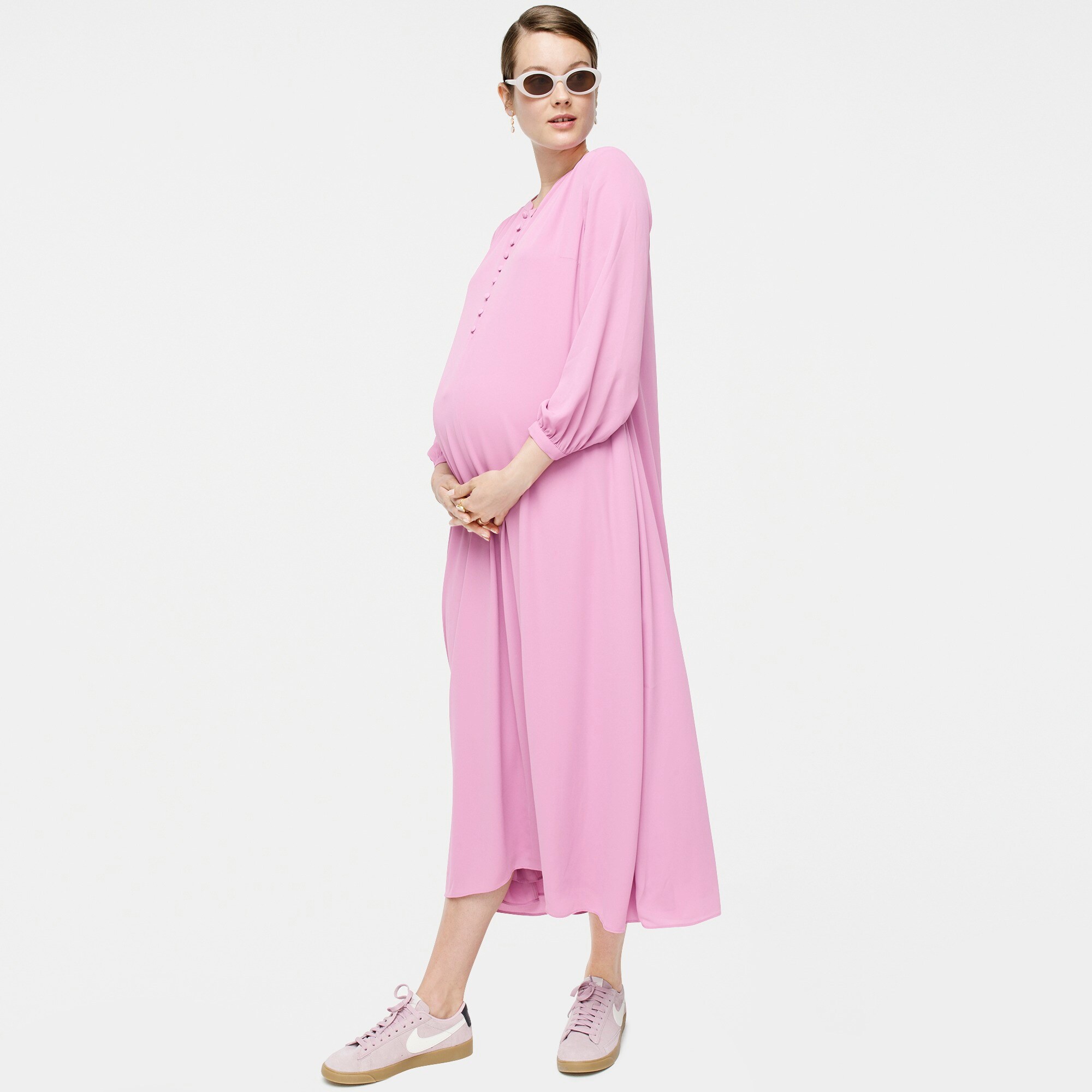 silk caftan j crew