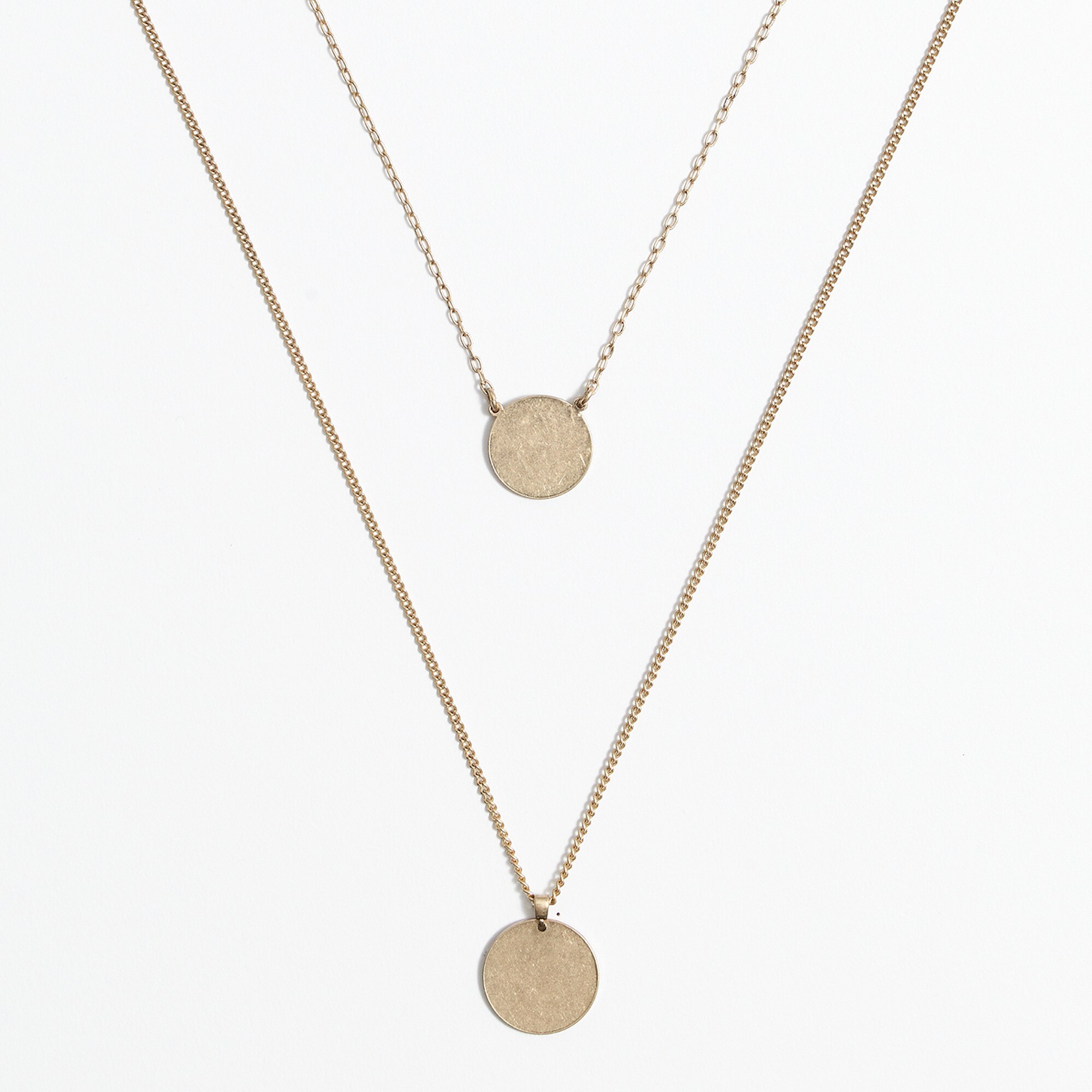Factory Coin Pendant Layering Necklace For Women