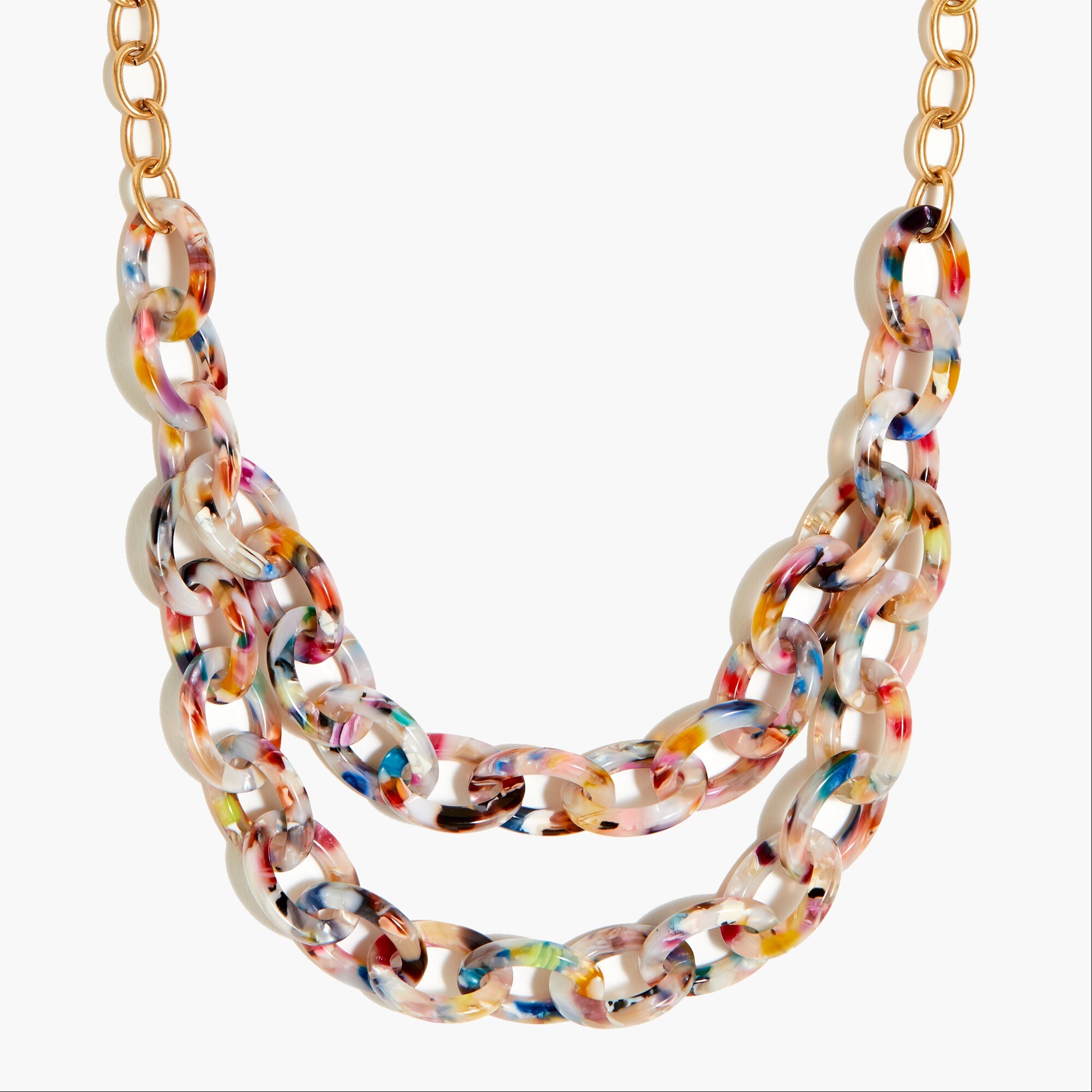 Double-layer tortoise necklace