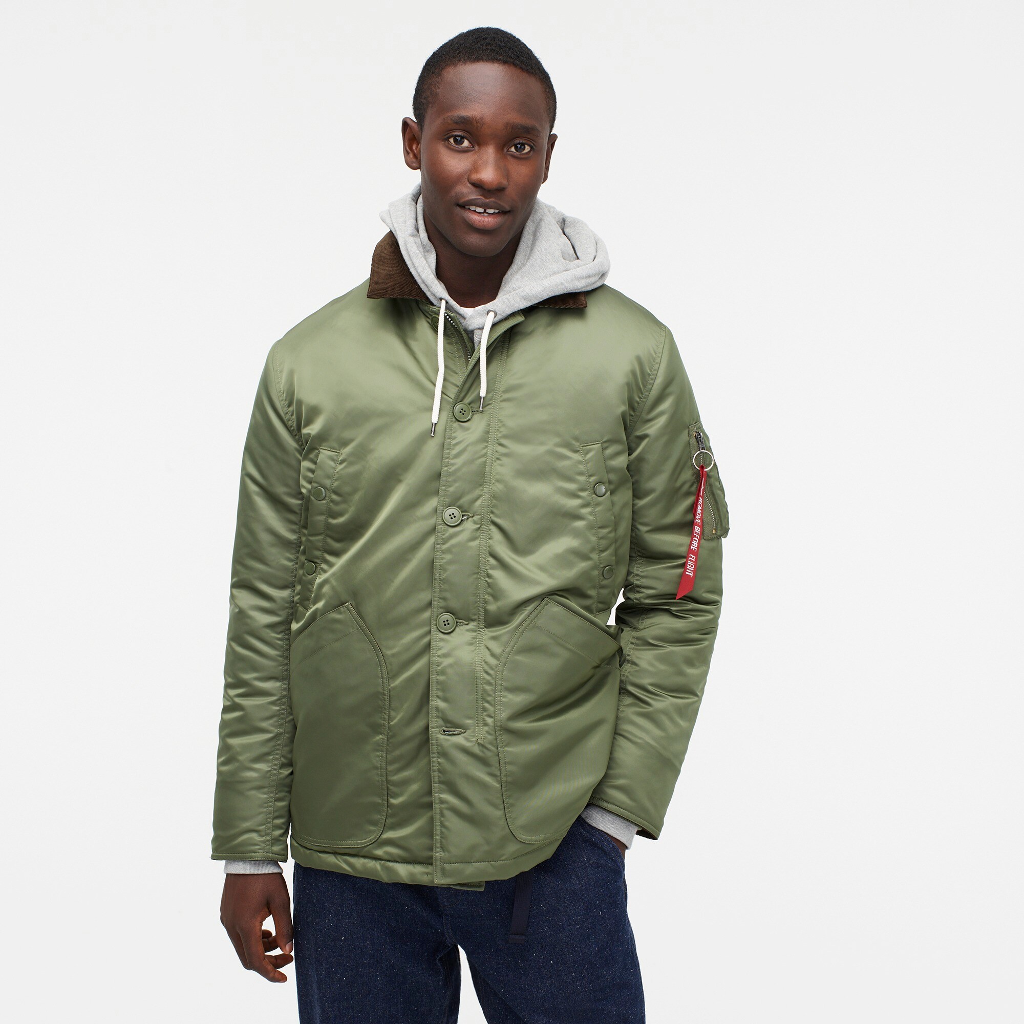 J Crew J Crew Editions X Alpha Industries Barn Jacket