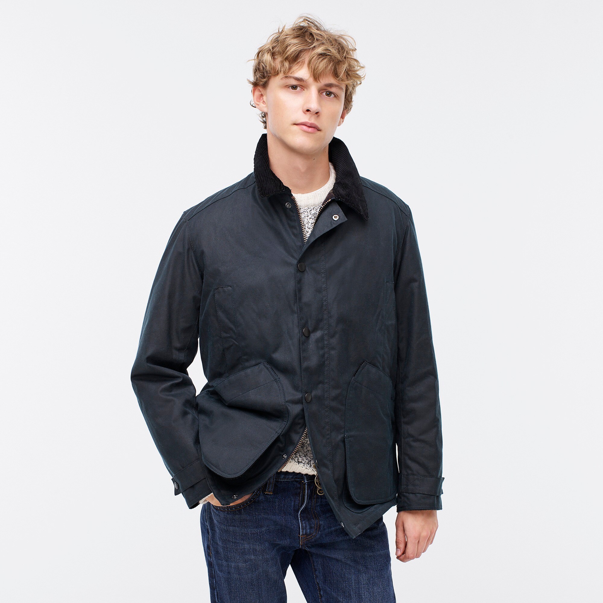 j crew x barbour