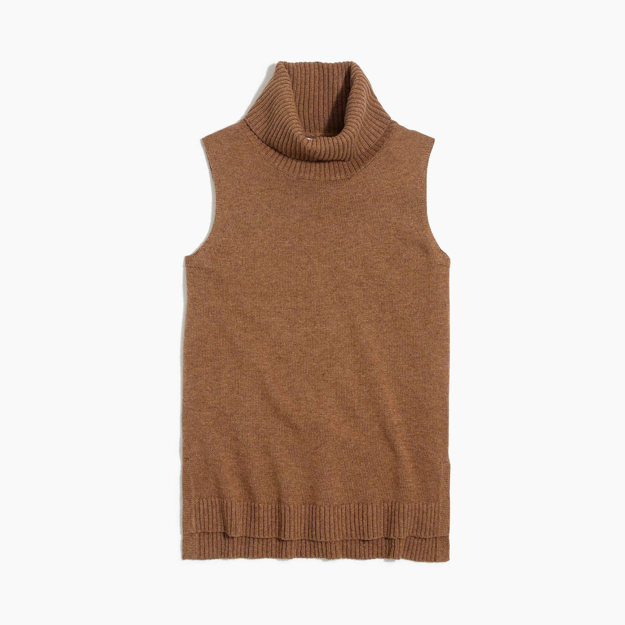 turtleneck sweater-tank for women