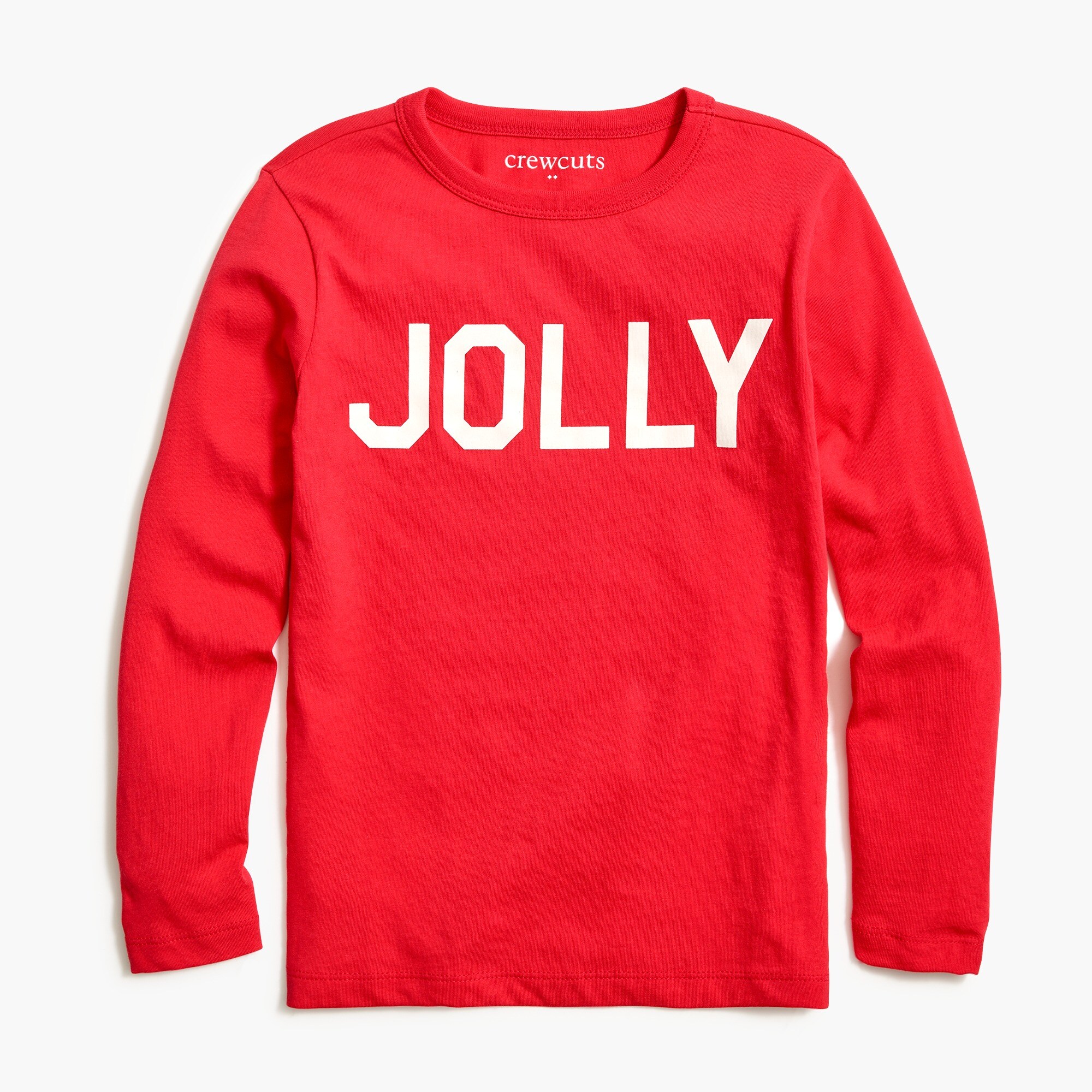 Boys' long-sleeve "jolly" graphic tee