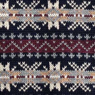 Boys' Fair Isle crewneck sweater STRATTON FAIRISLE ONE boys' fair isle crewneck sweater for boys