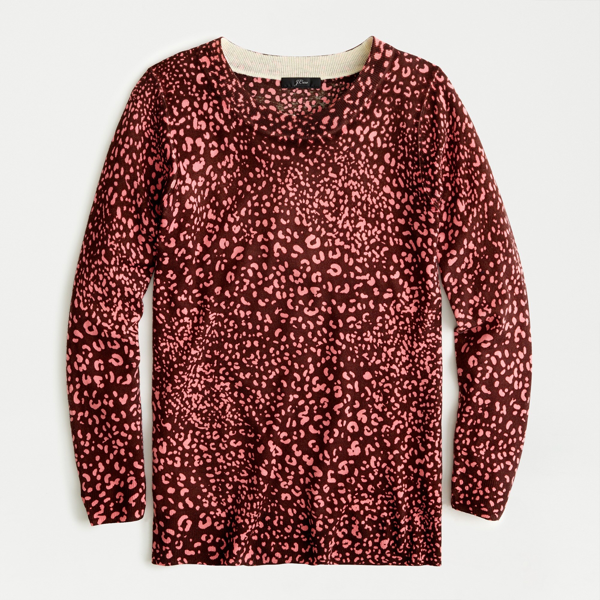 J Crew Tippi Sweater In Leopard For Women