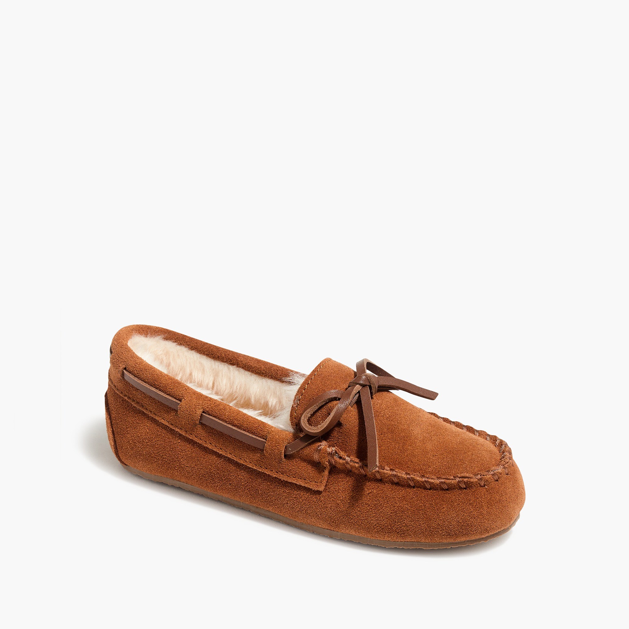 Kids' moccasin slippers