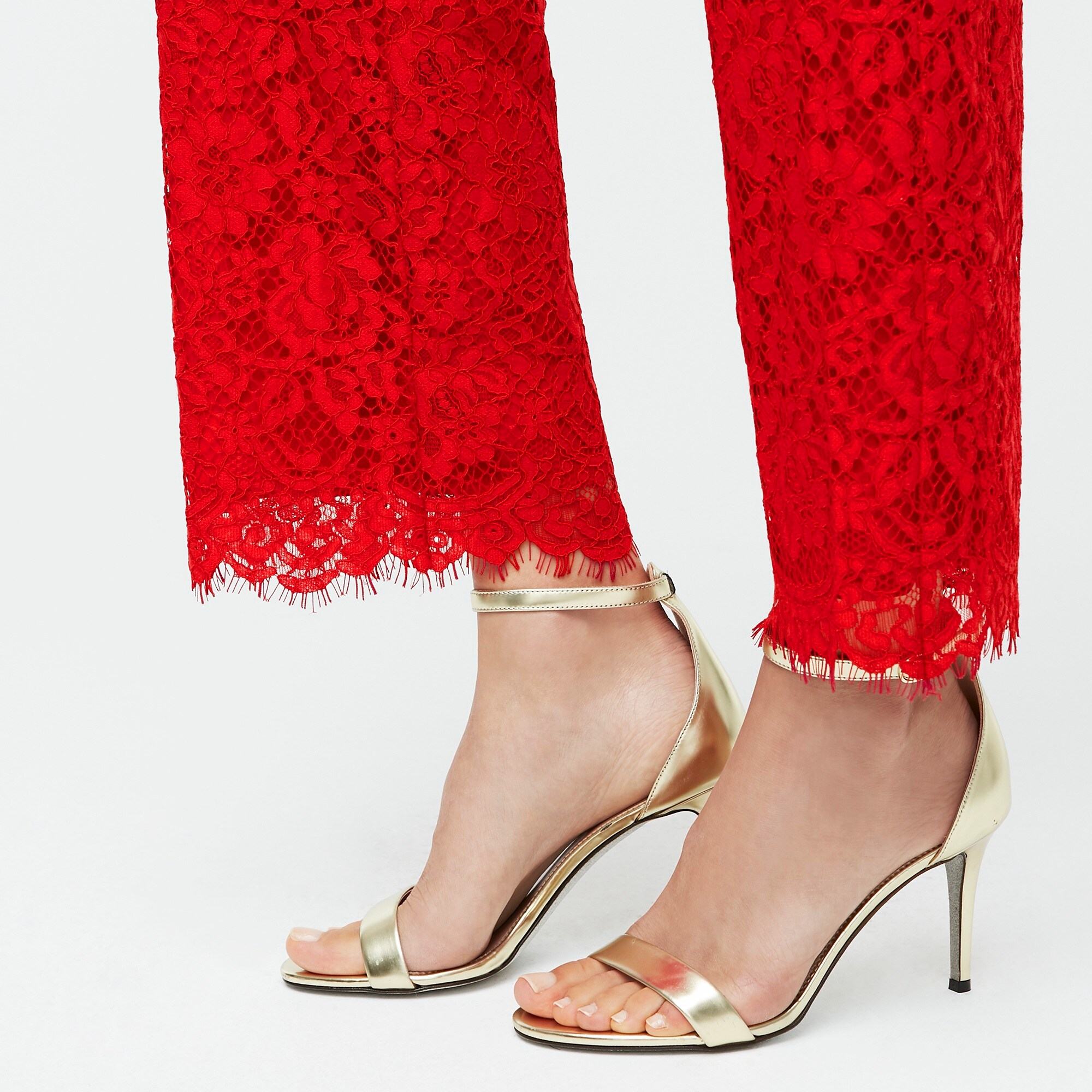 High-rise Pull-on Peyton Wide-leg Pant In Lace For Women | J