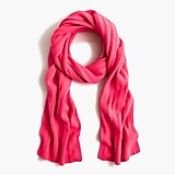 Ribbed scarf in everyday cashmere