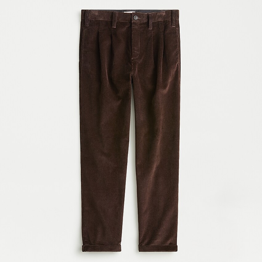 J.Crew: Wallace & Barnes Straight-fit Double-pleated Corduroy Pant For Men
