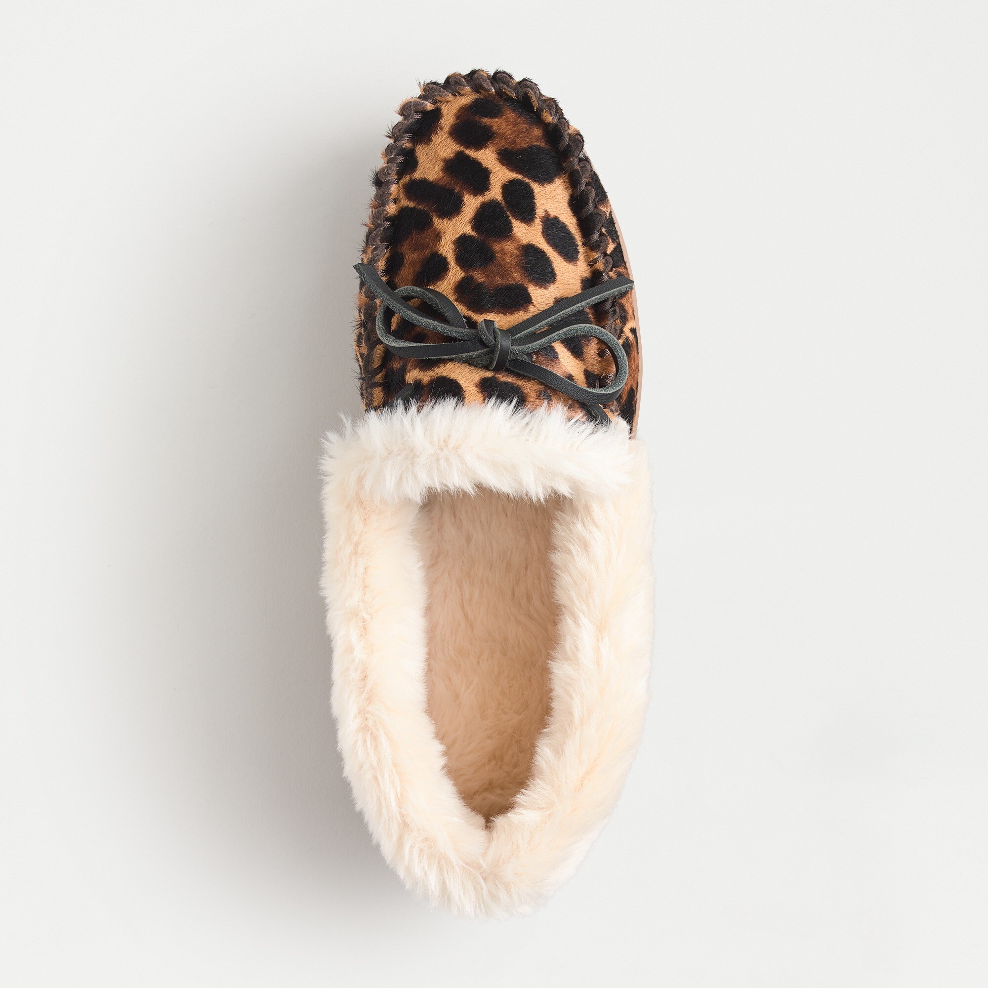 J crew  モカシン  10 Lodge Shoes In Calf Hair For Women | J.Crew