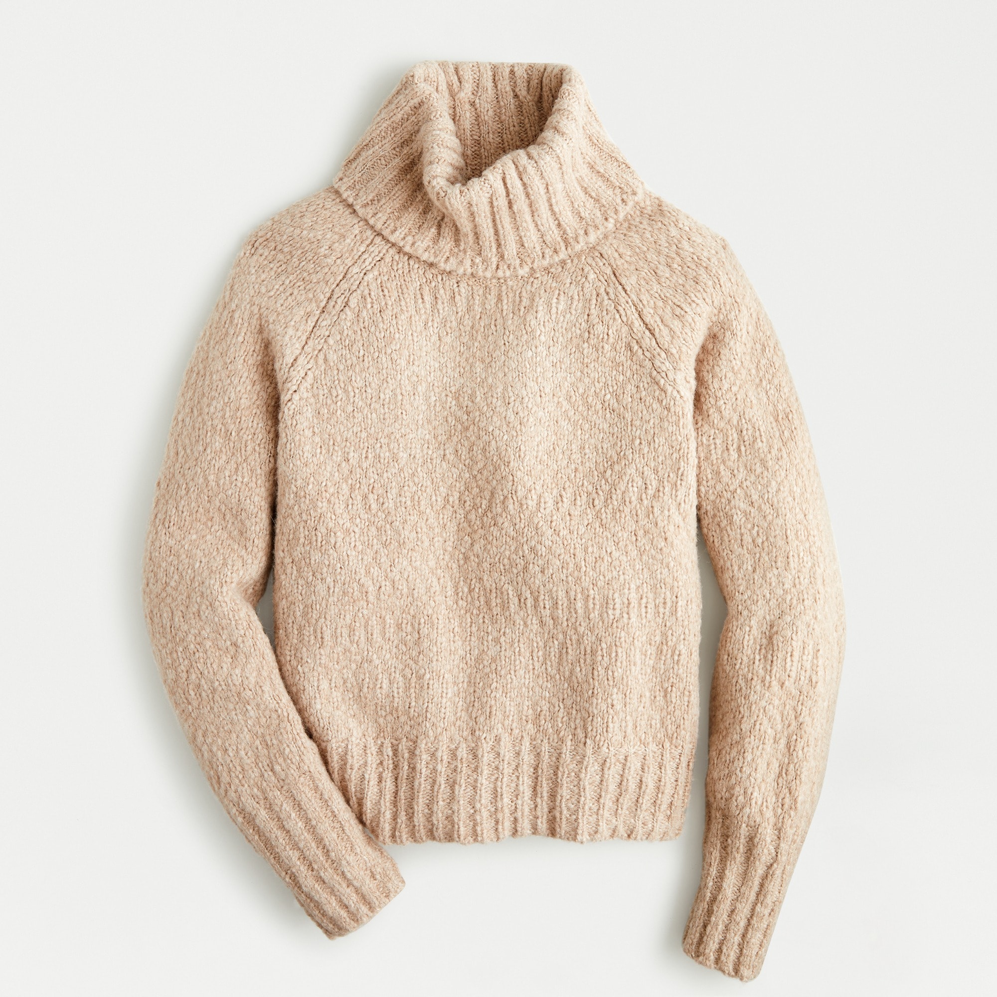 Chunky alpaca turtleneck sweater