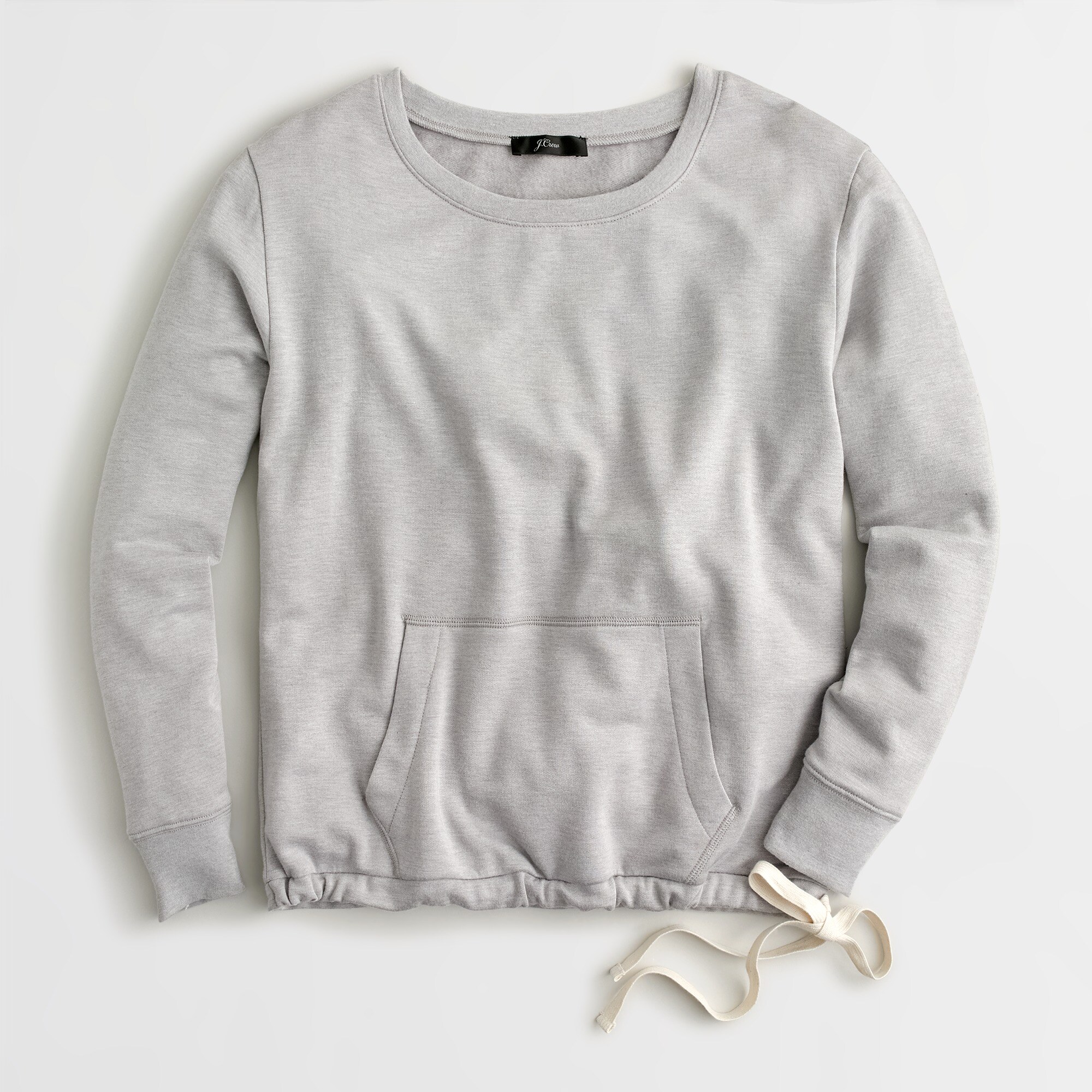 Crewneck pocket sweatshirt in Cloud fleece