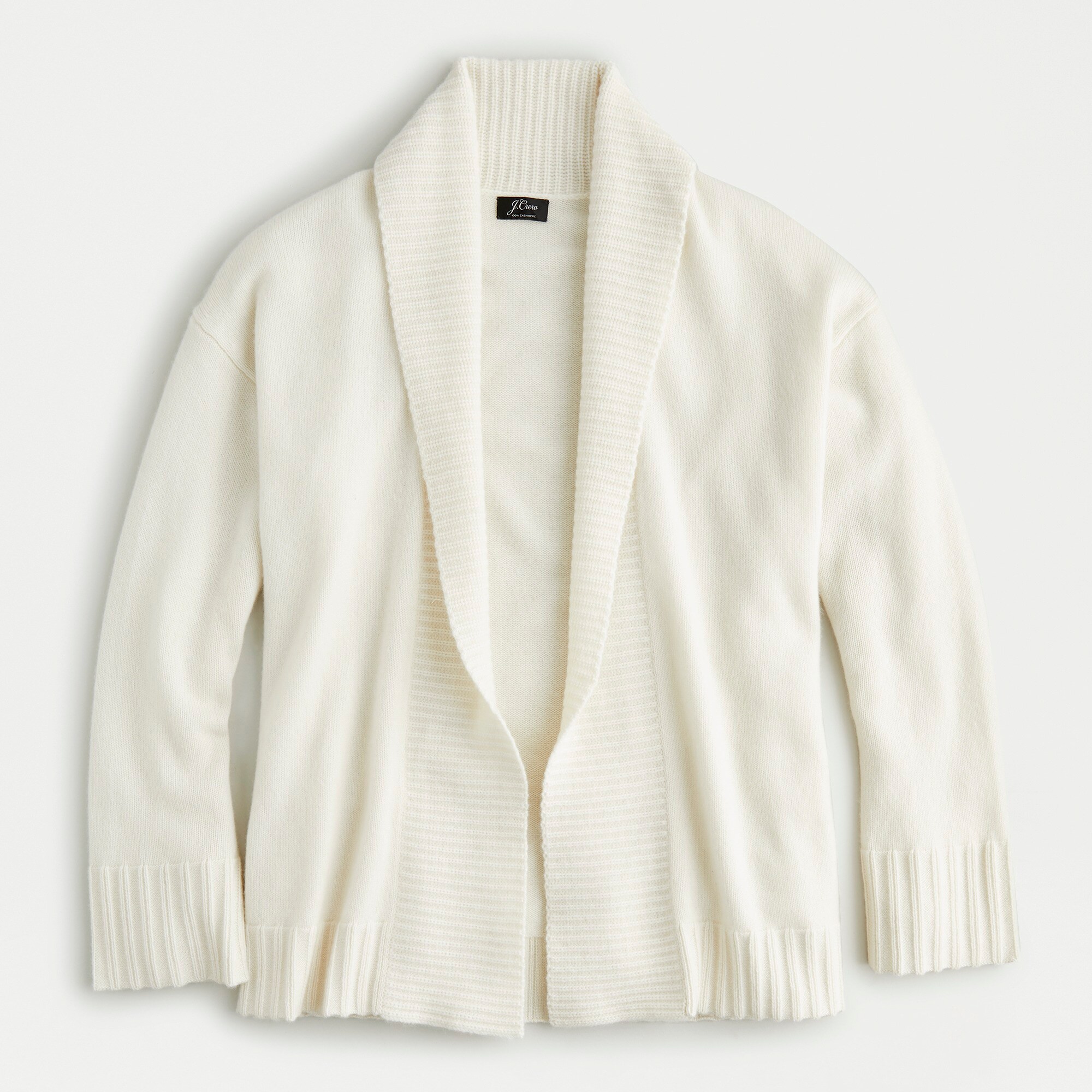 Everyday cashmere shawl-collar cardigan sweater