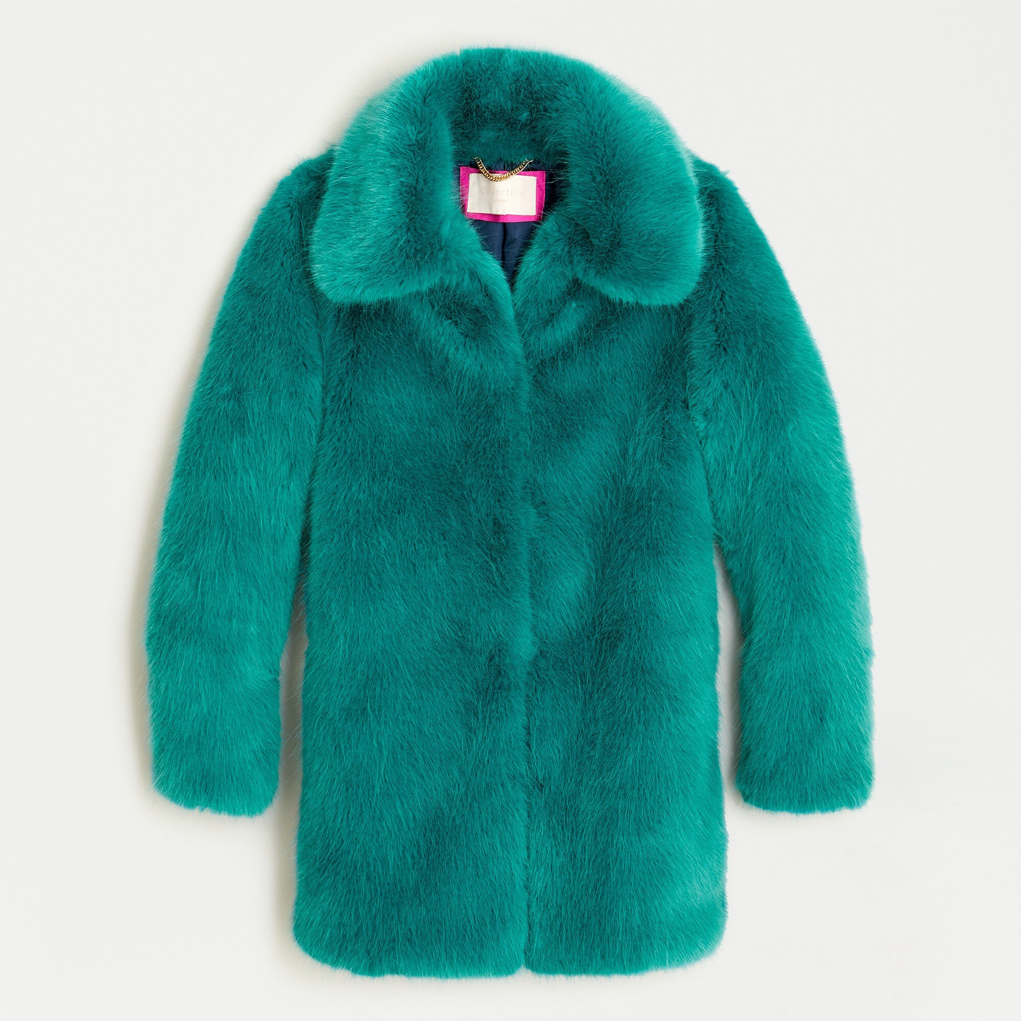 Collection faux-fur coat