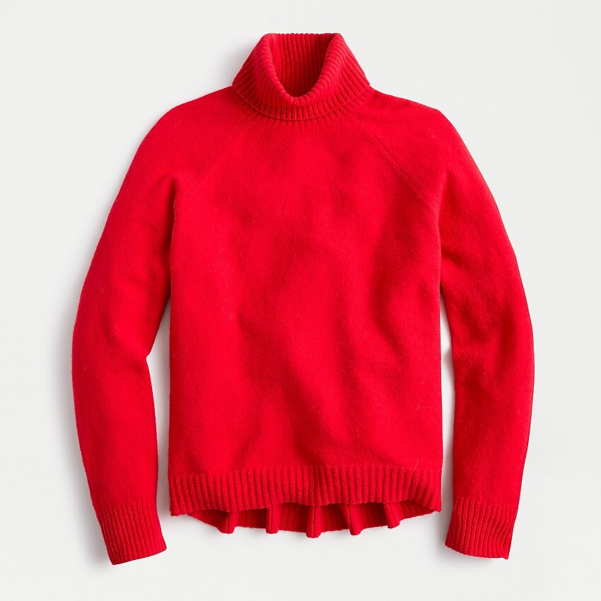 j.crew: turtleneck sweater in supersoft yarn