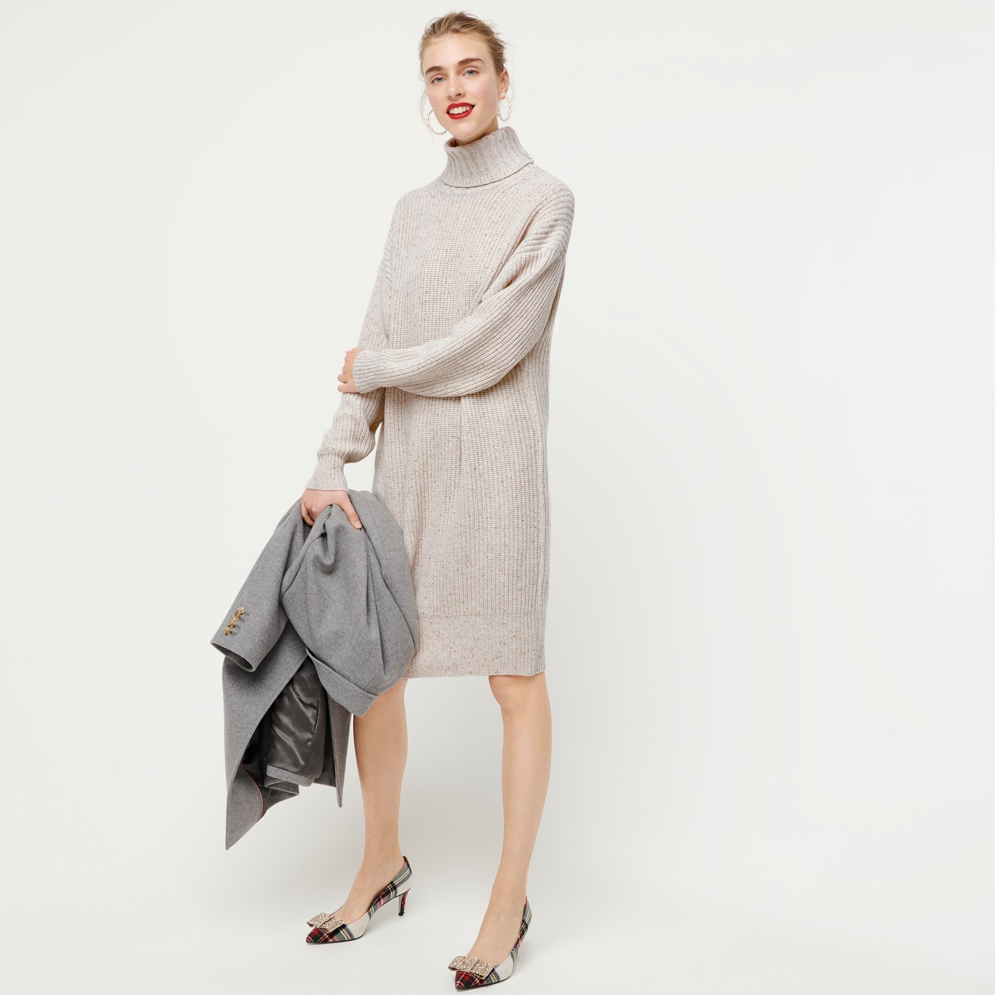 j crew turtleneck dress