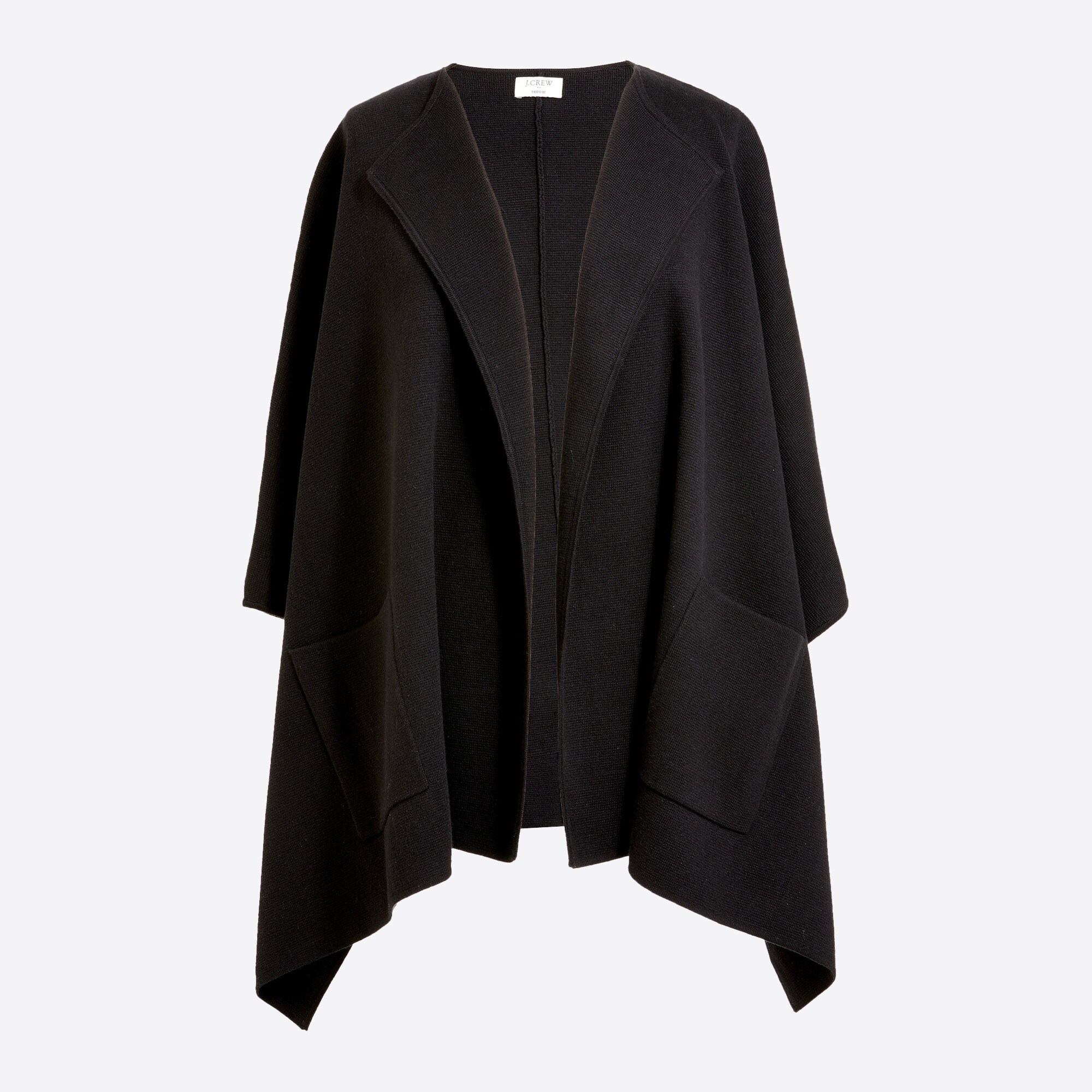 Open-front poncho
