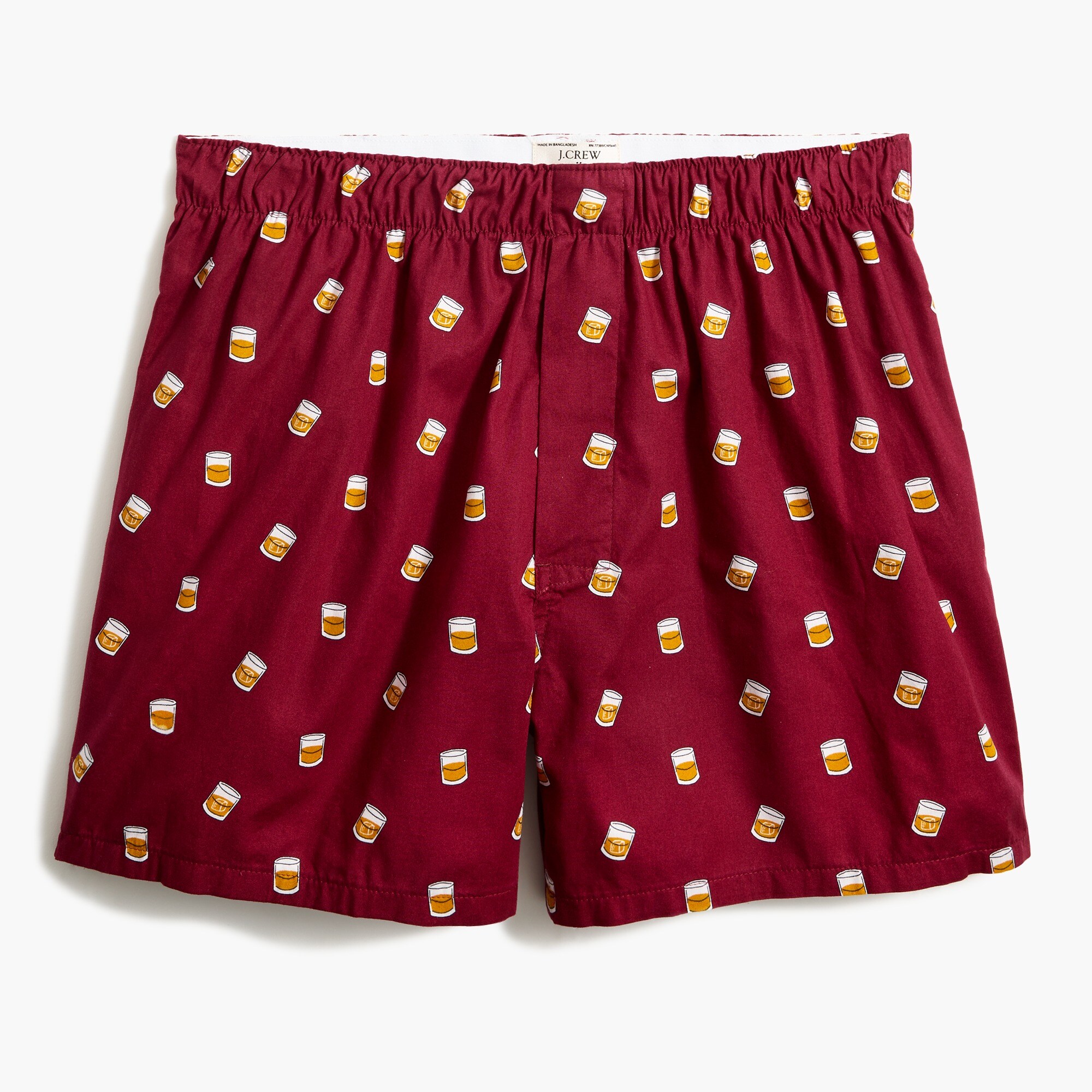 Whiskey woven boxers