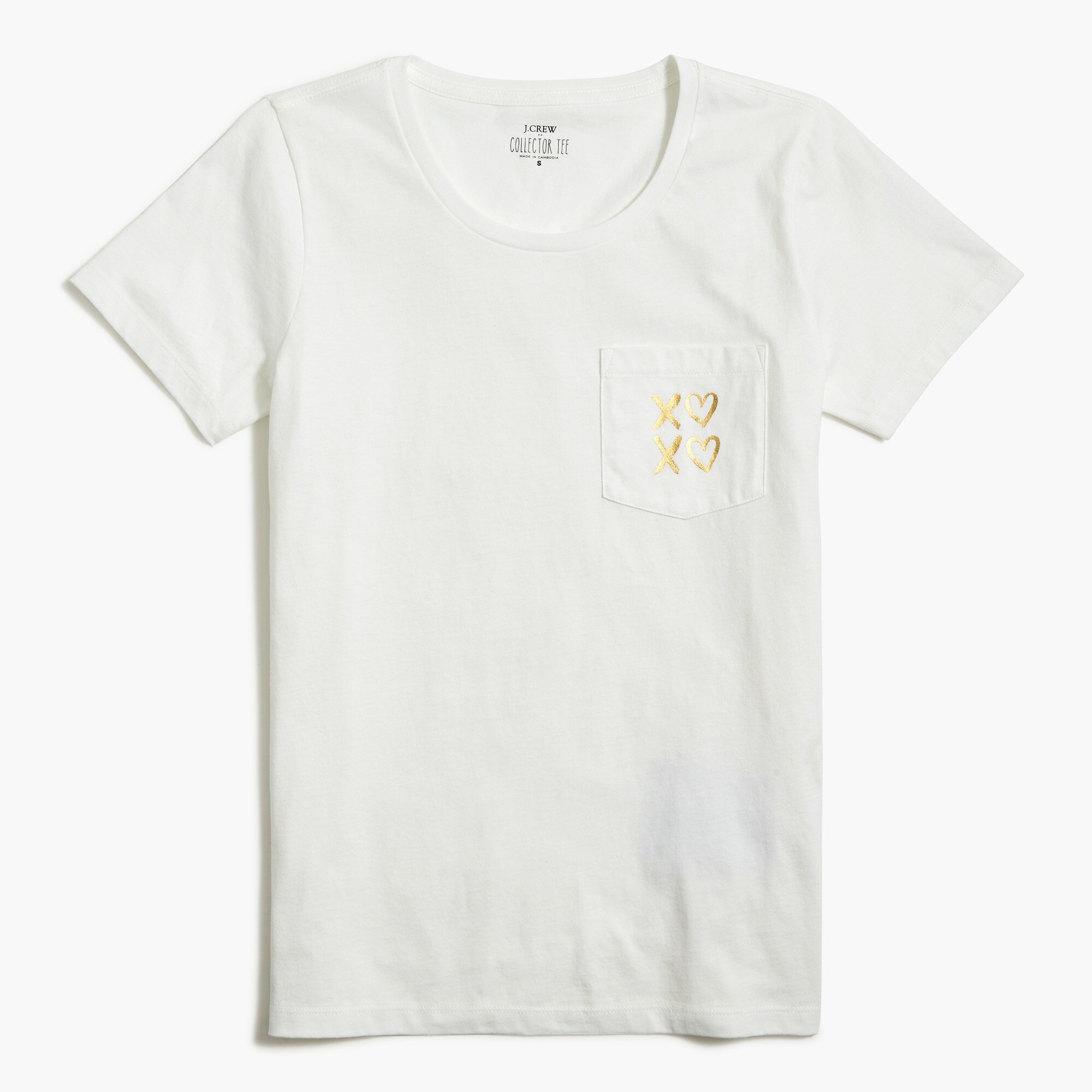 "Xoxo" pocket graphic tee