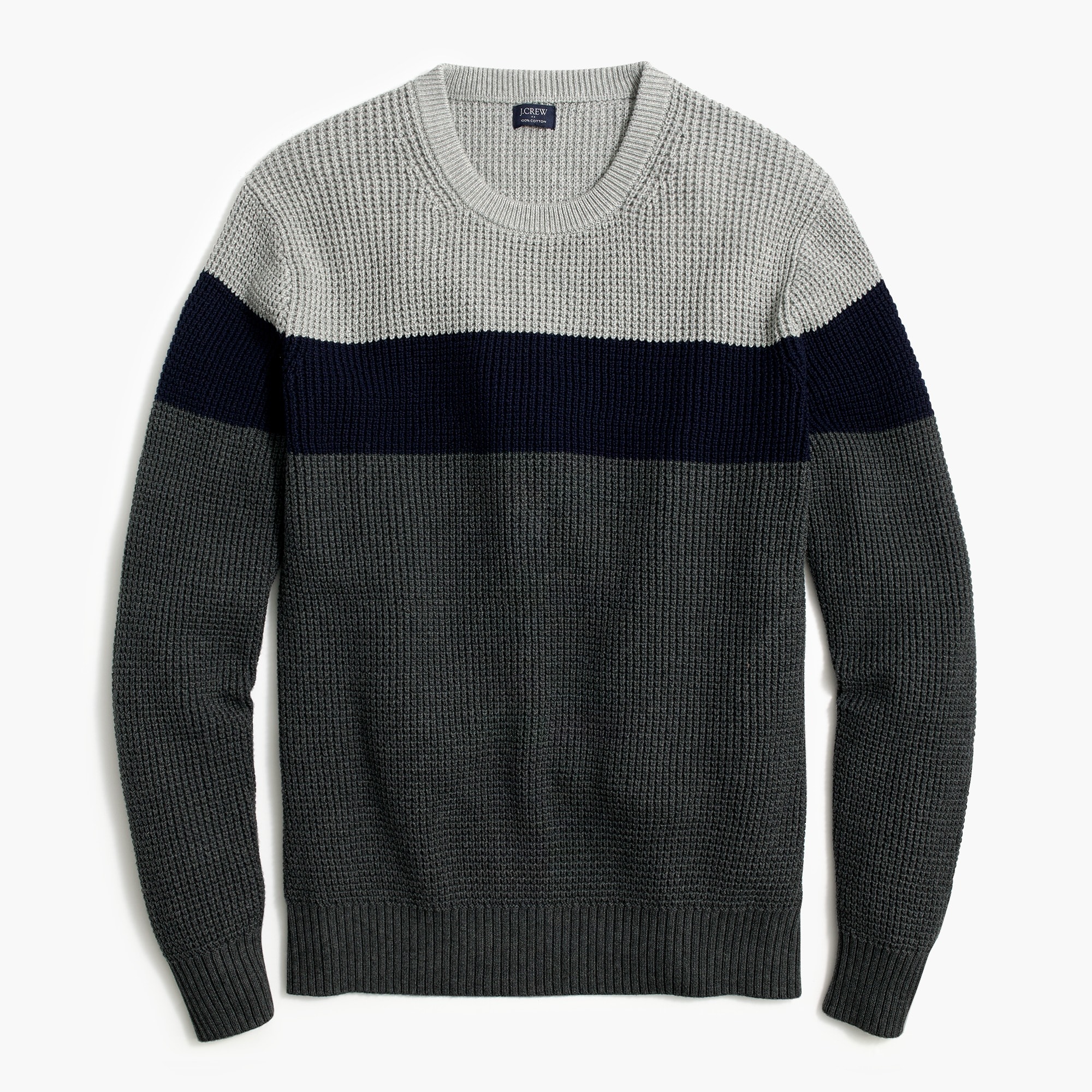 colorblock sweater for men