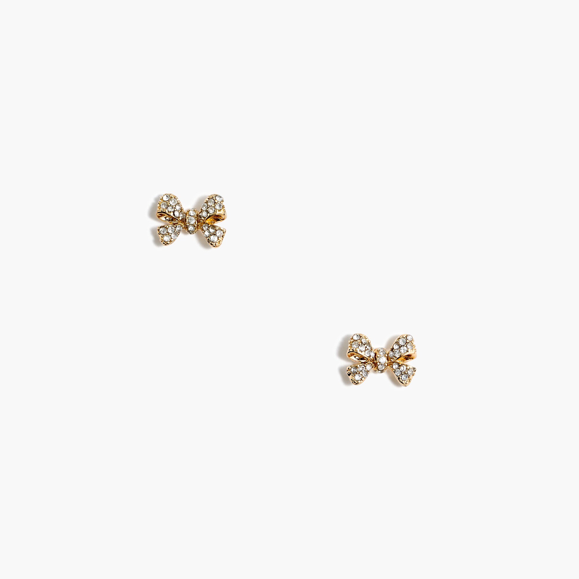 Girls' bow earrings