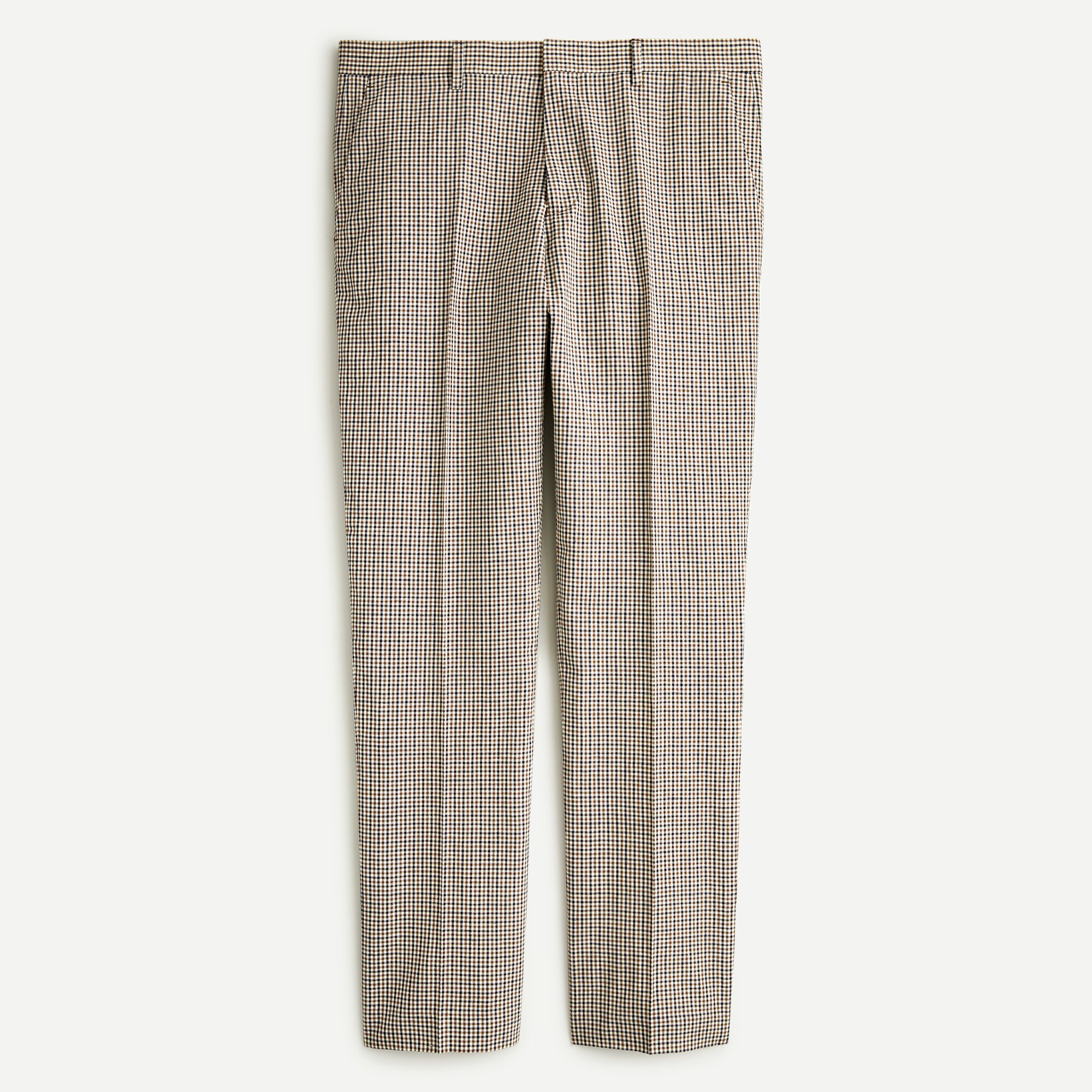 Ludlow Slim-fit unstructured suit pant in Portuguese cotton-linen