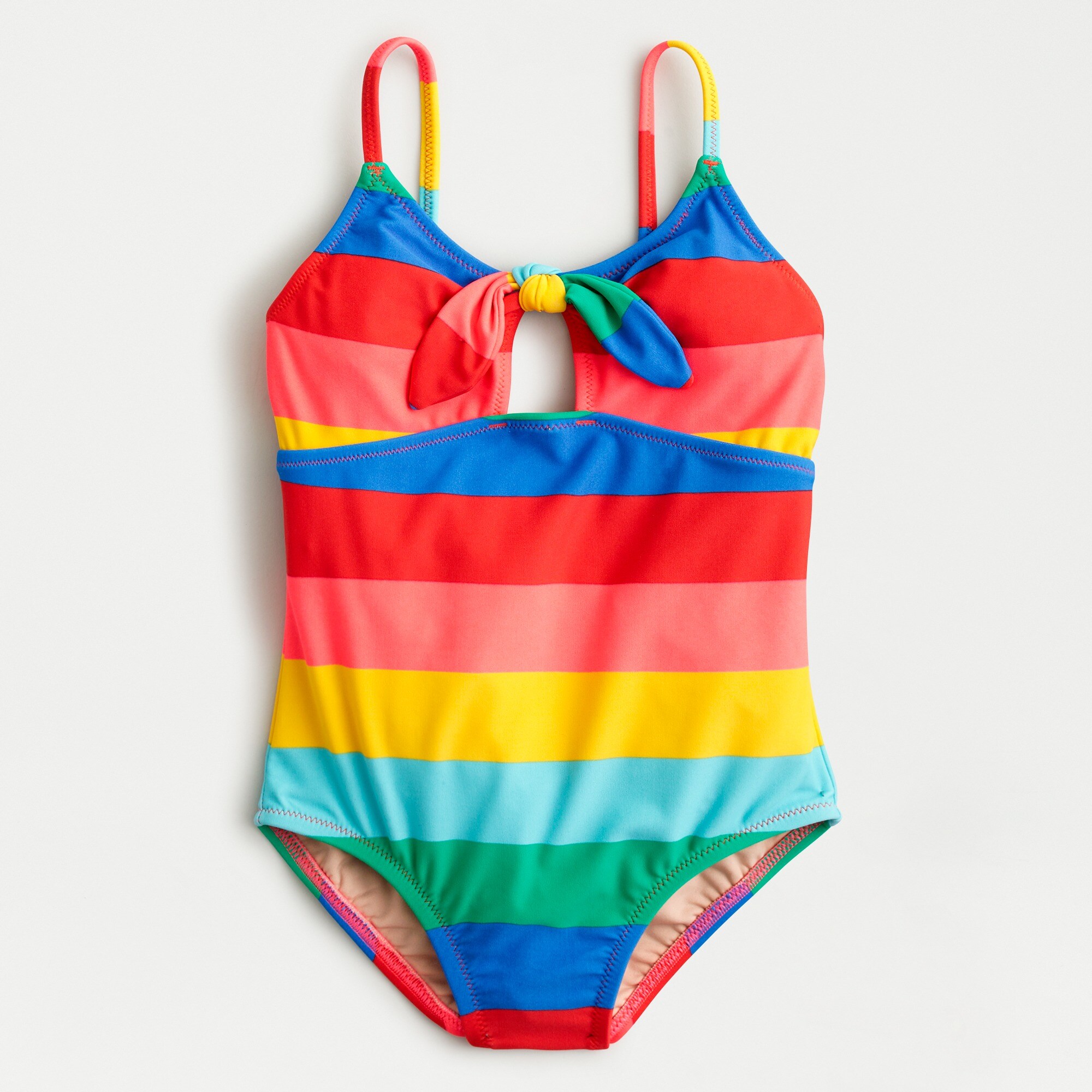 j crew red bathing suit