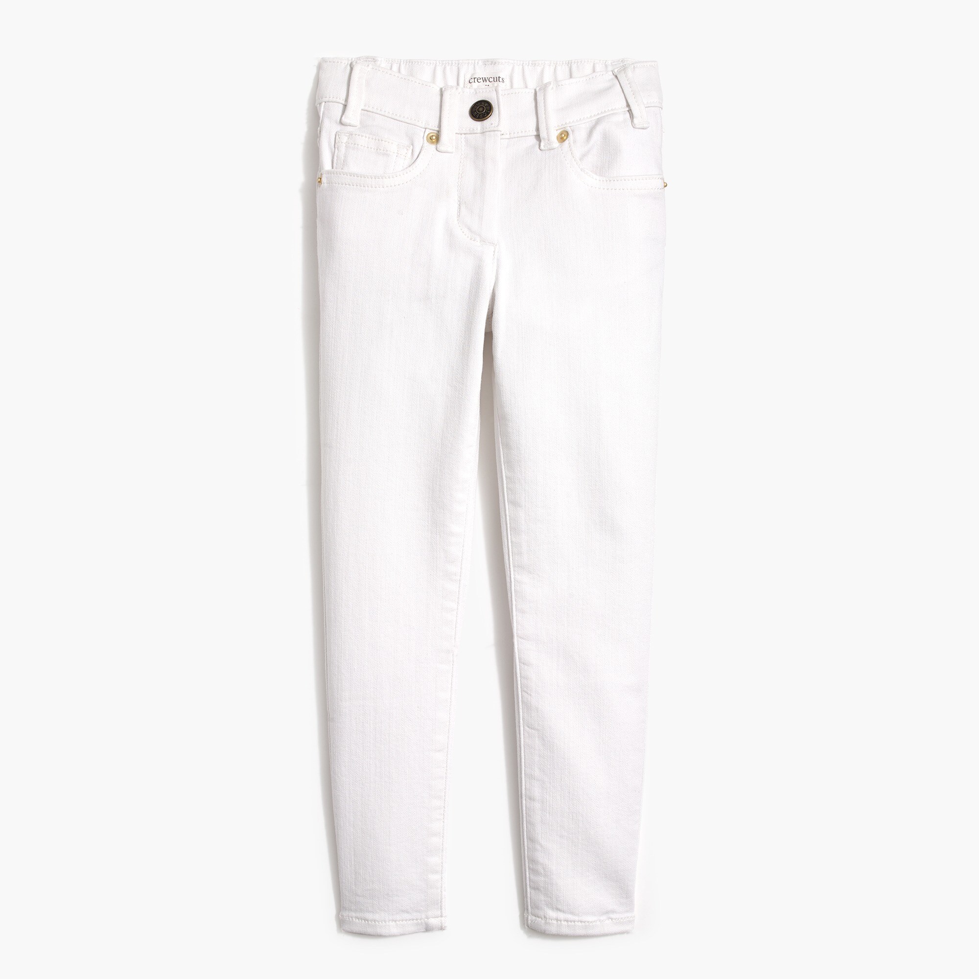 girls' white anywhere jeans for girls