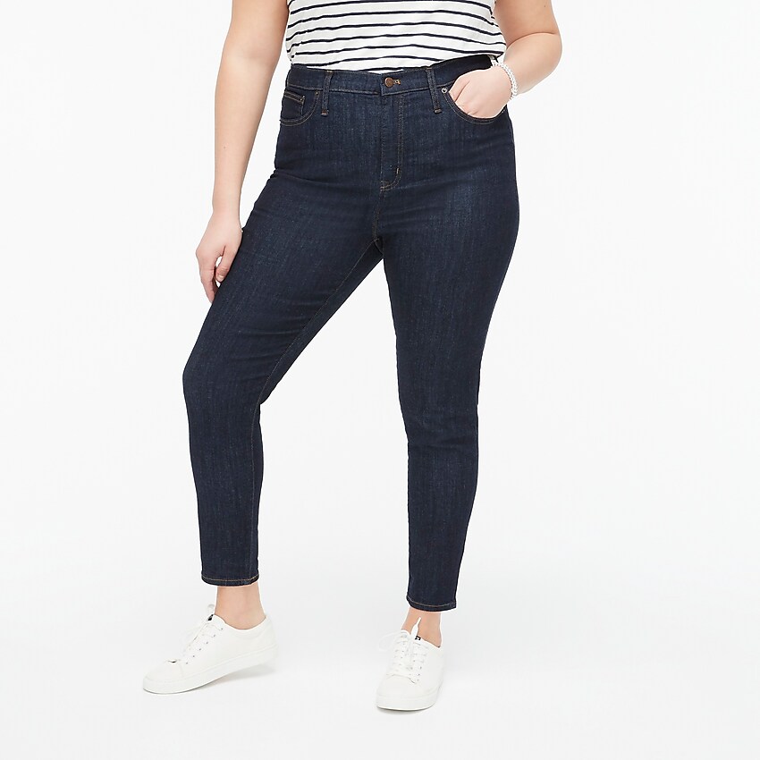 factory: 10" high-rise skinny jean in signature stretch for women, right side, view zoomed