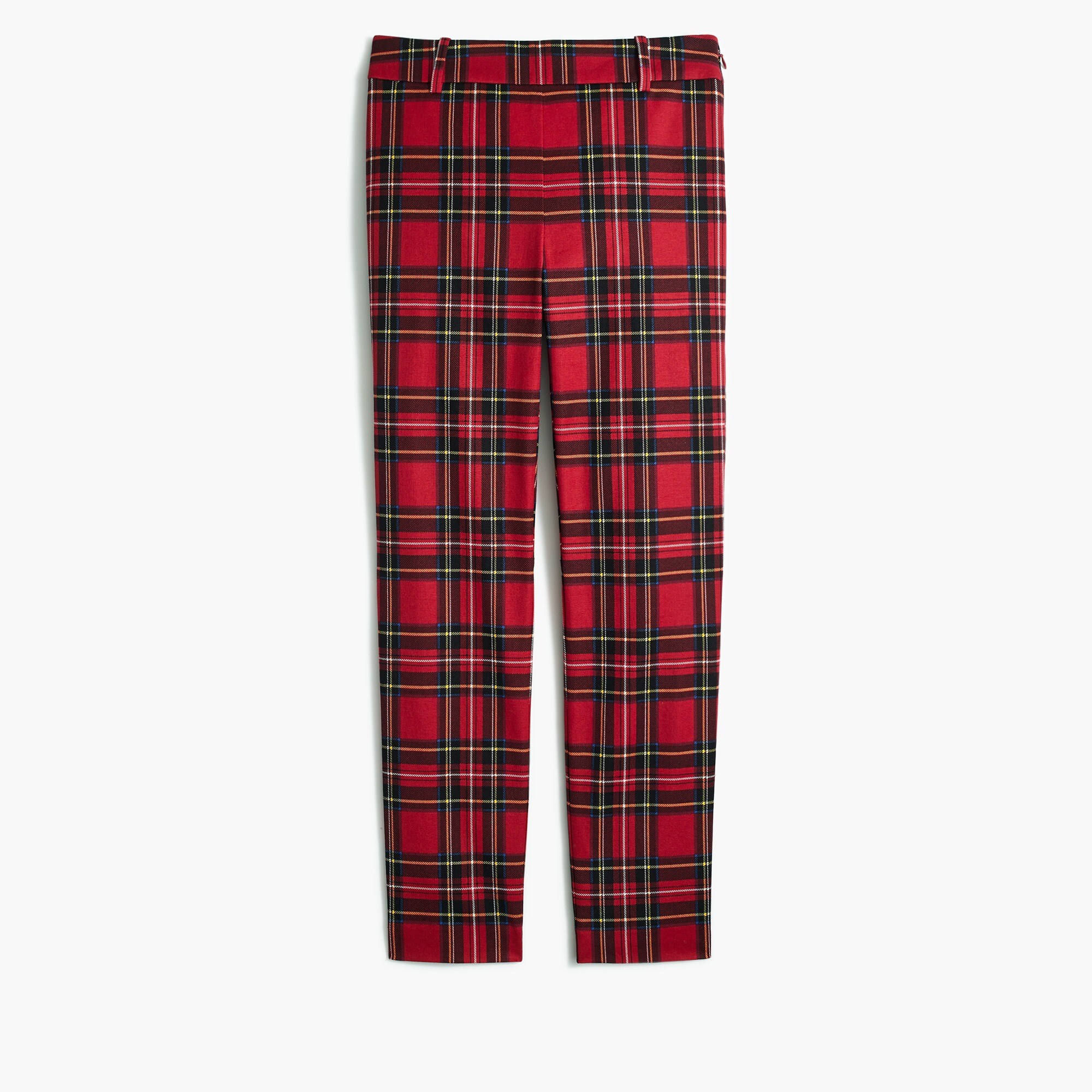 Tartan Winnie pant in stretch cotton