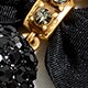 Festive pavé drop bow earrings BLACK j.crew: festive pavé drop bow earrings for women