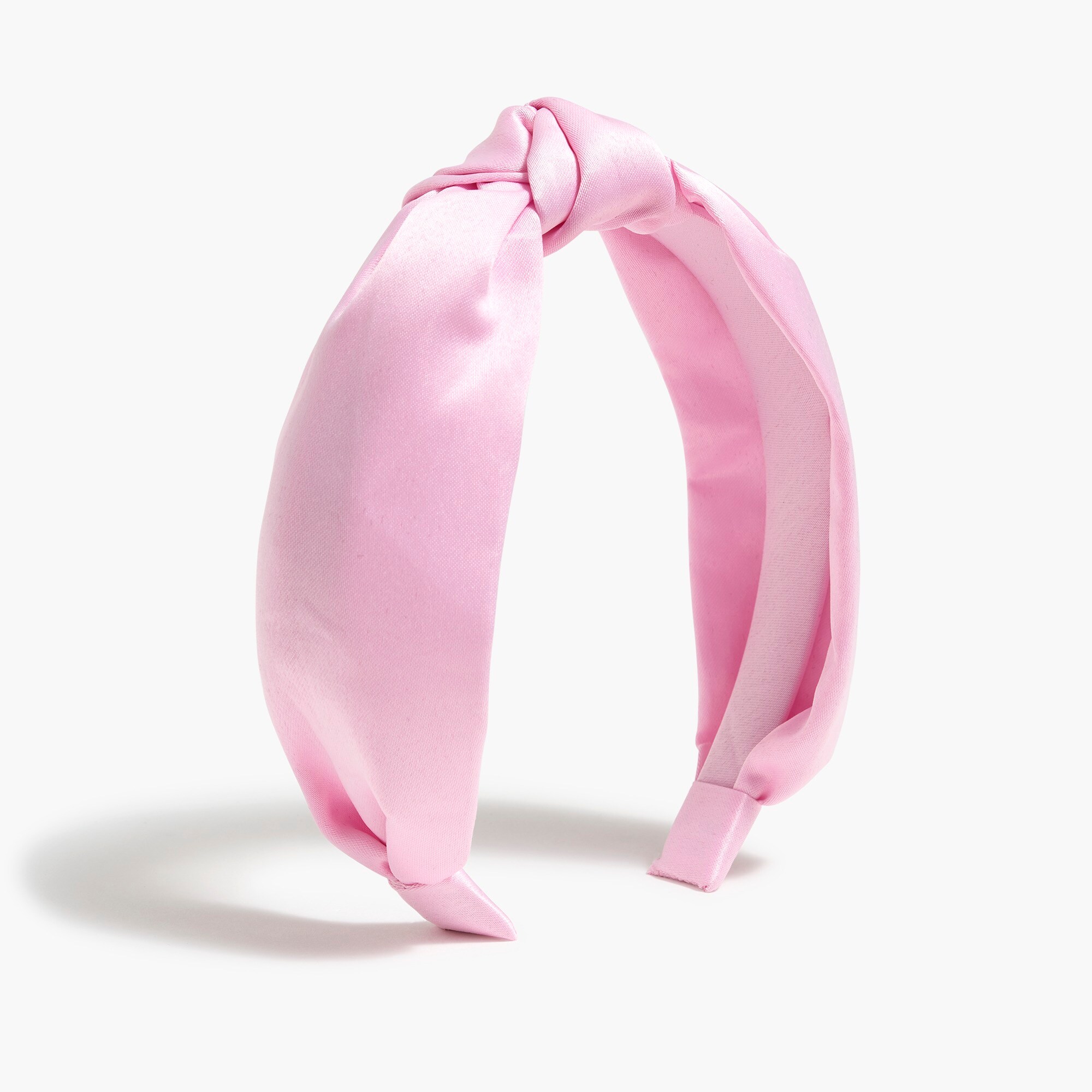 girls' satin knotted headband for girls