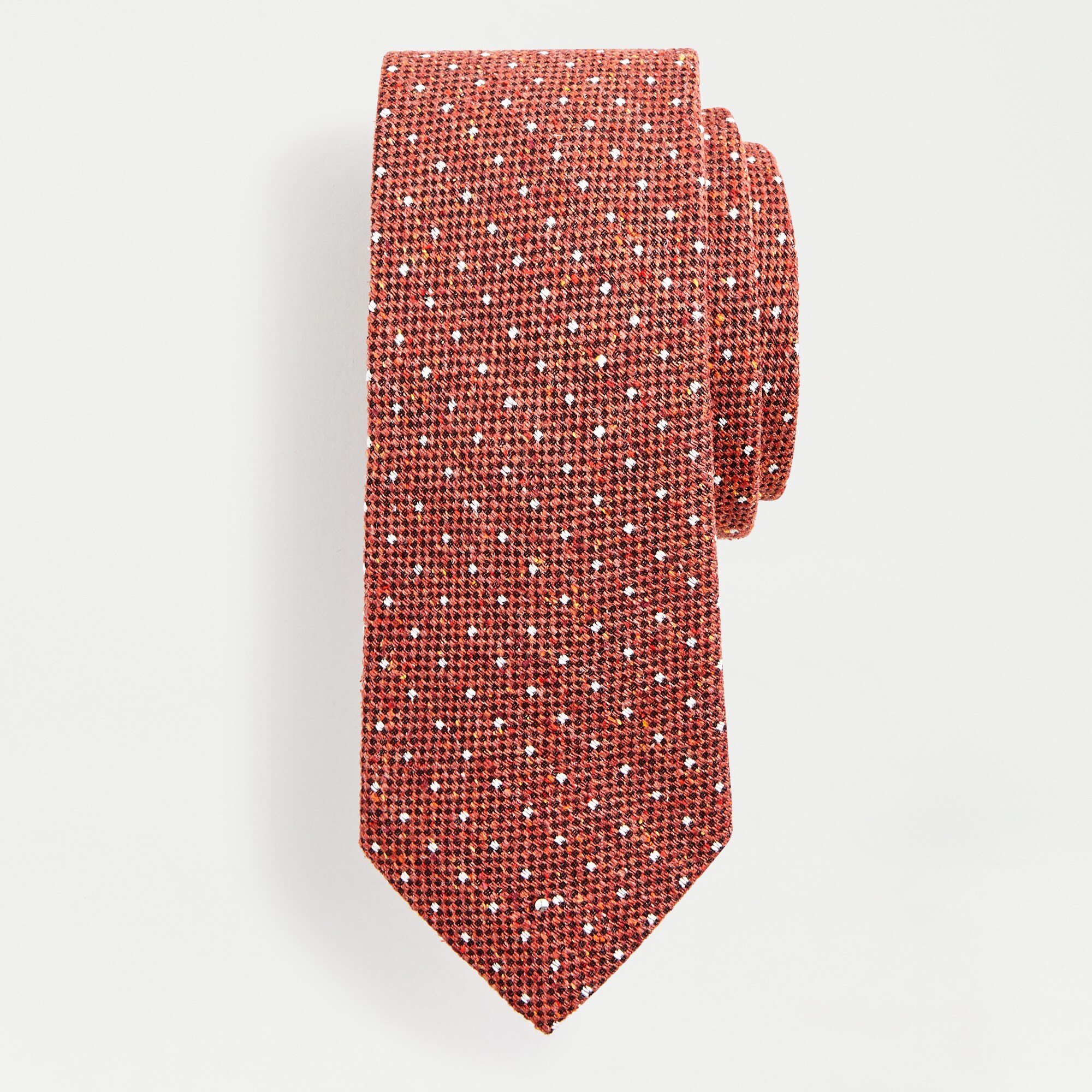 Silk square dobby tie