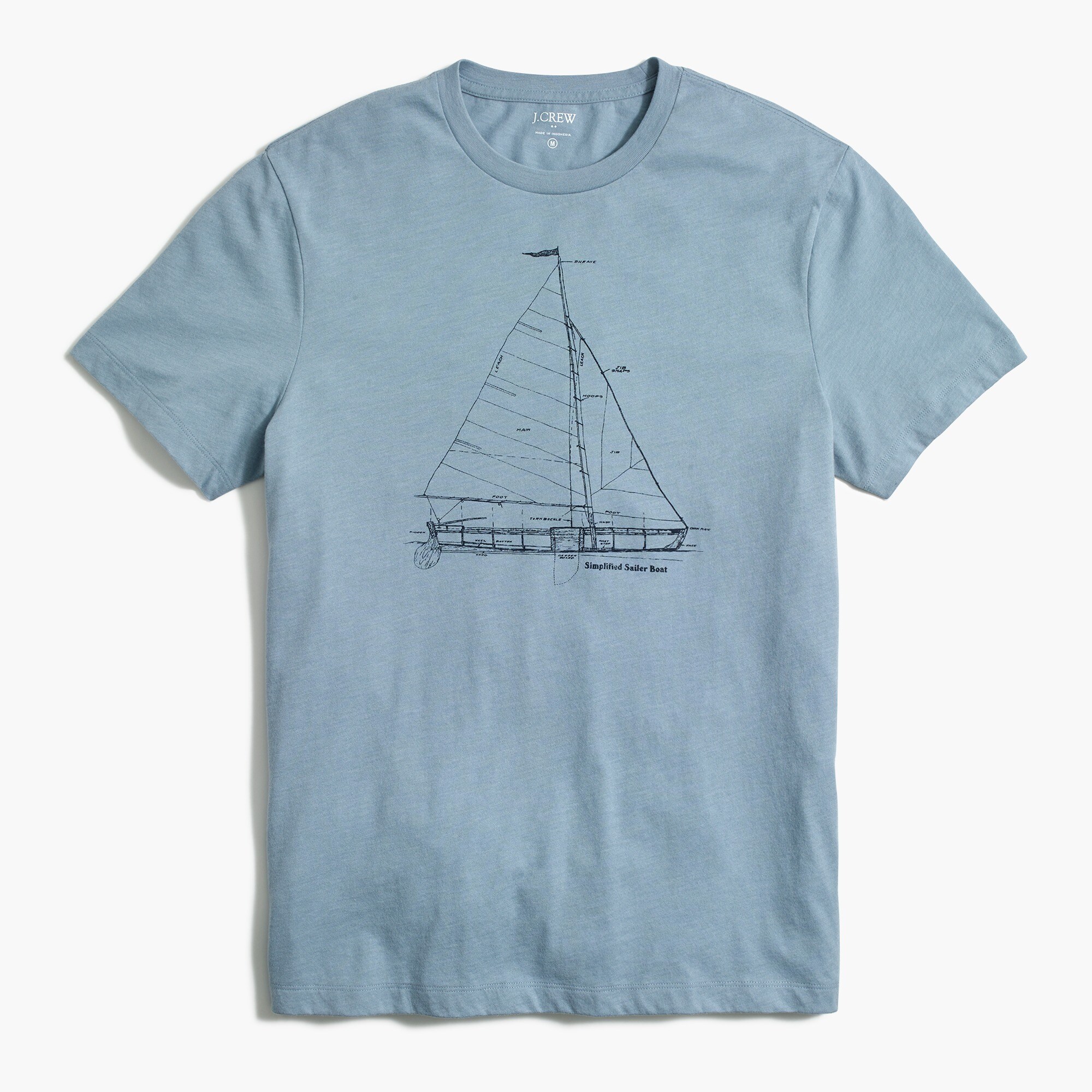 Sailboat graphic tee