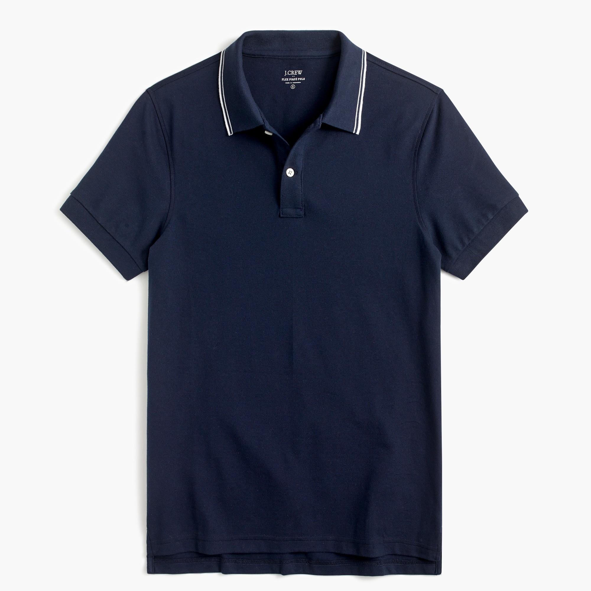 Tipped piqué flex polo shirt