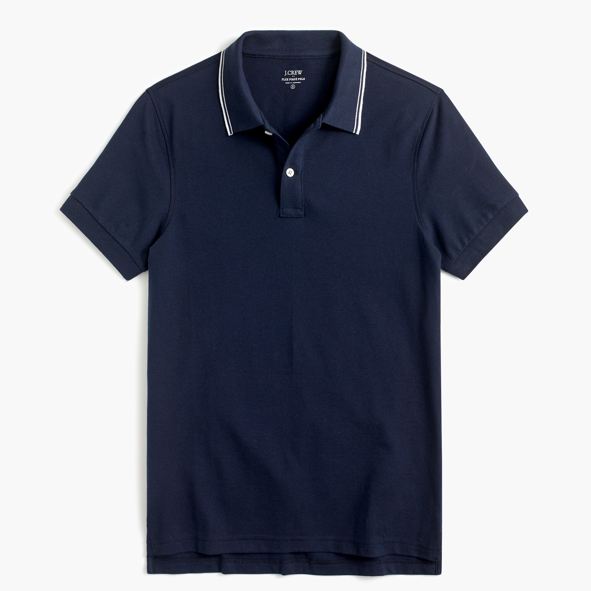 Tipped piqué flex polo shirt