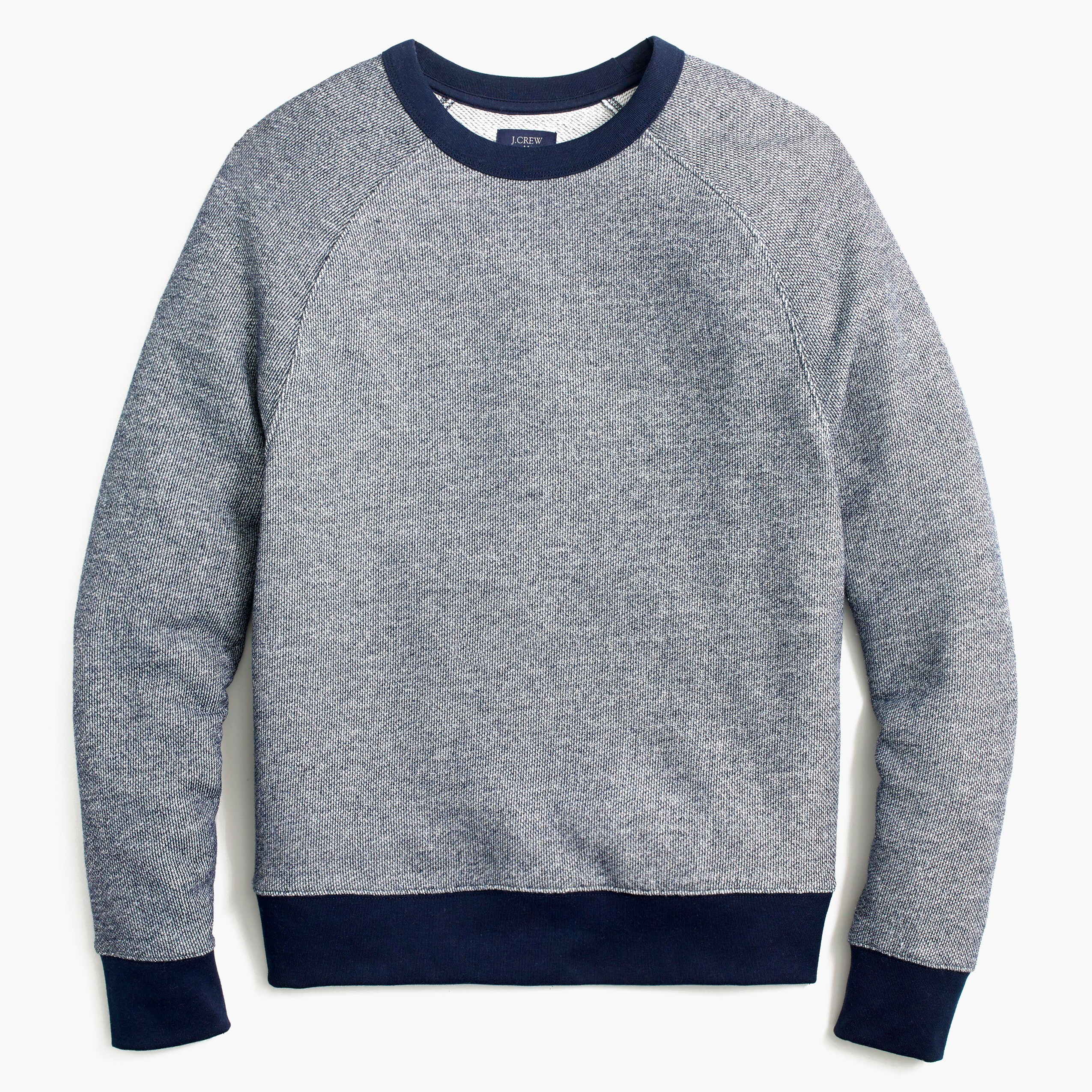 Heavyweight terry crewneck sweatshirt