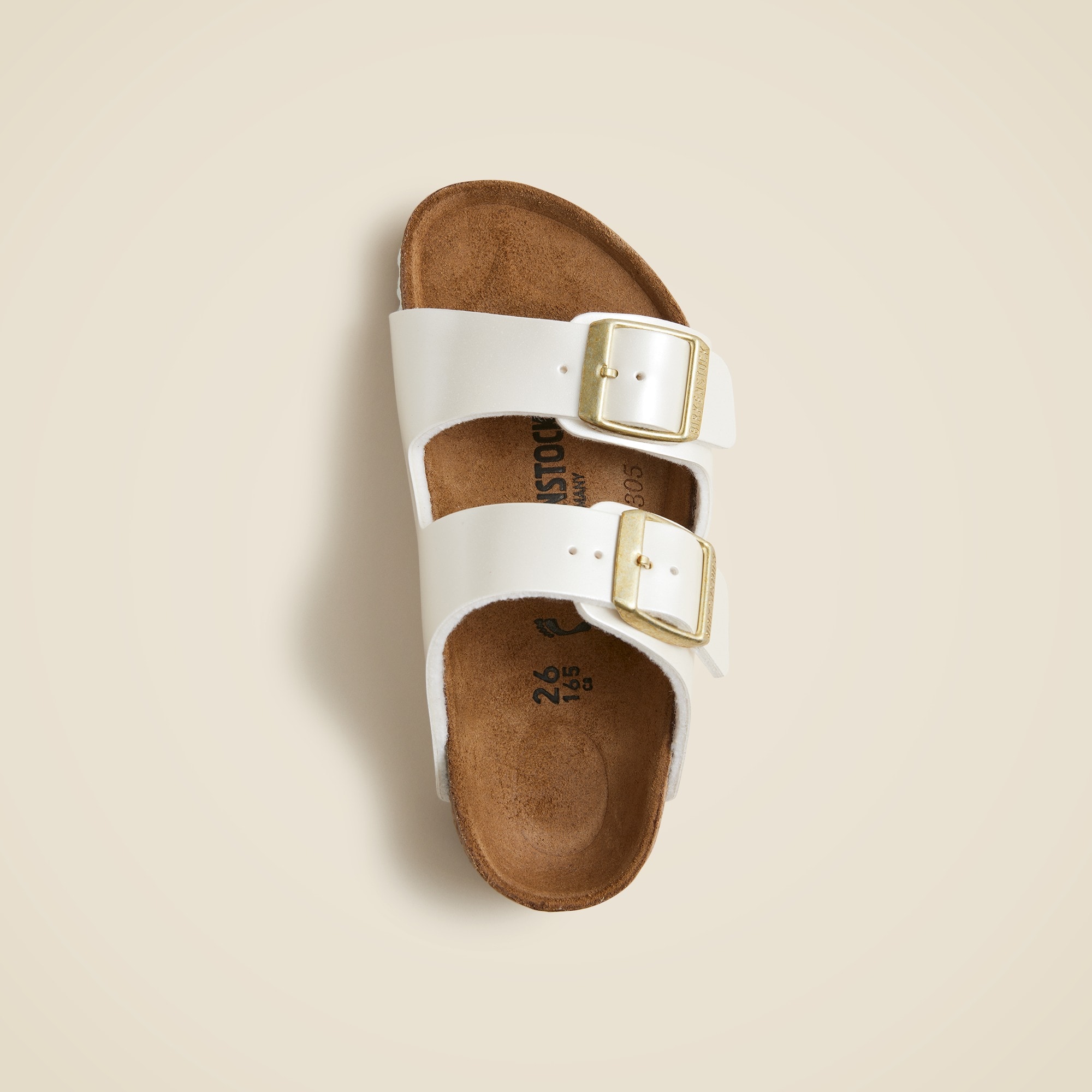 Girls' Birkenstock® Arizona sandals in rose gold