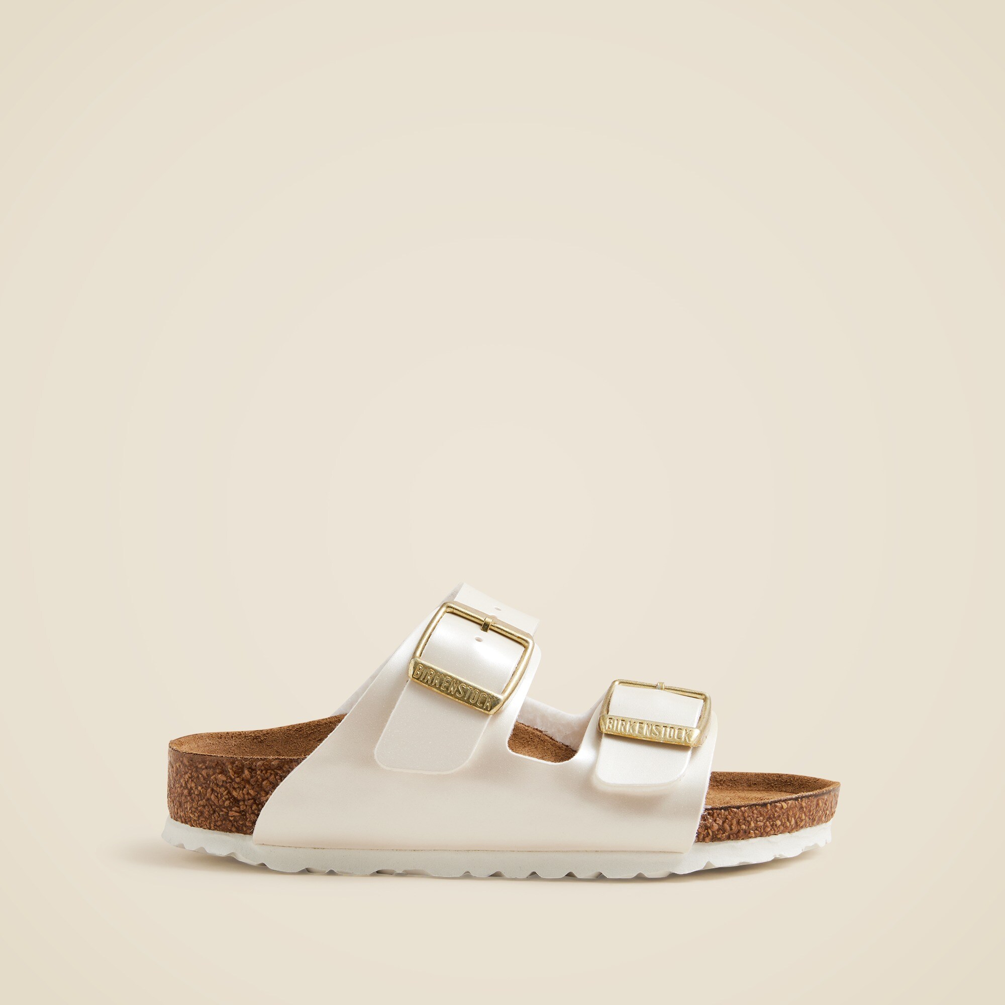 Girls' Birkenstock® Arizona sandals in rose gold