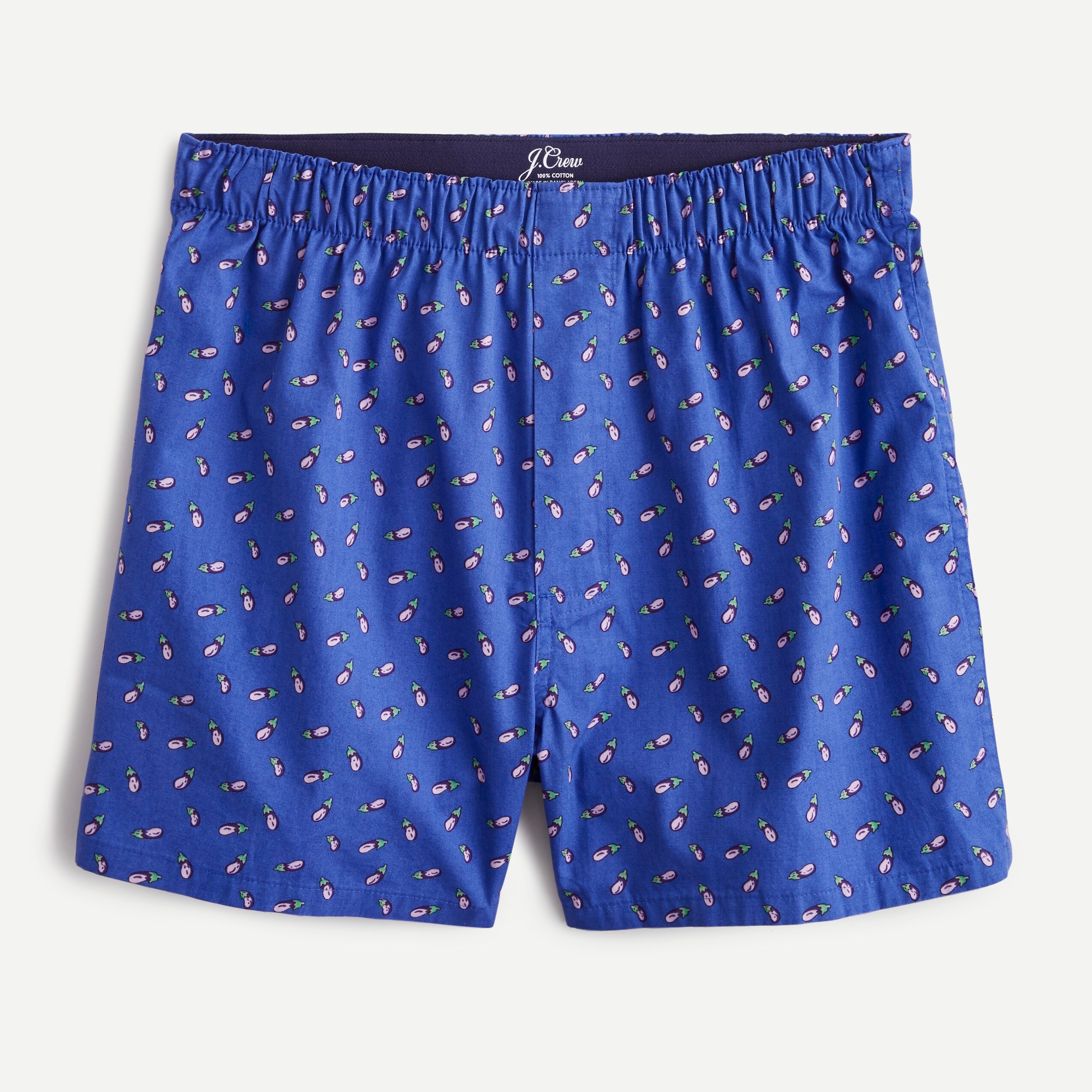 J.Crew Boxers In Eggplant Print For Men