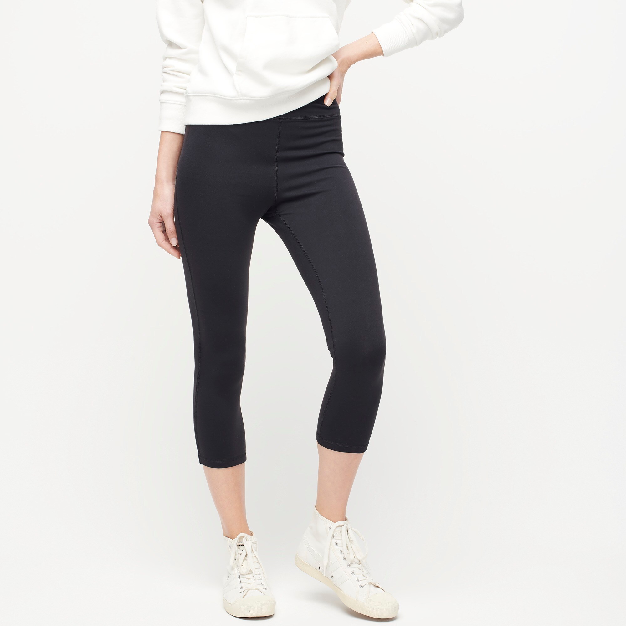 J.Crew Cropped Highrise Leggings In Signature Flex For Women