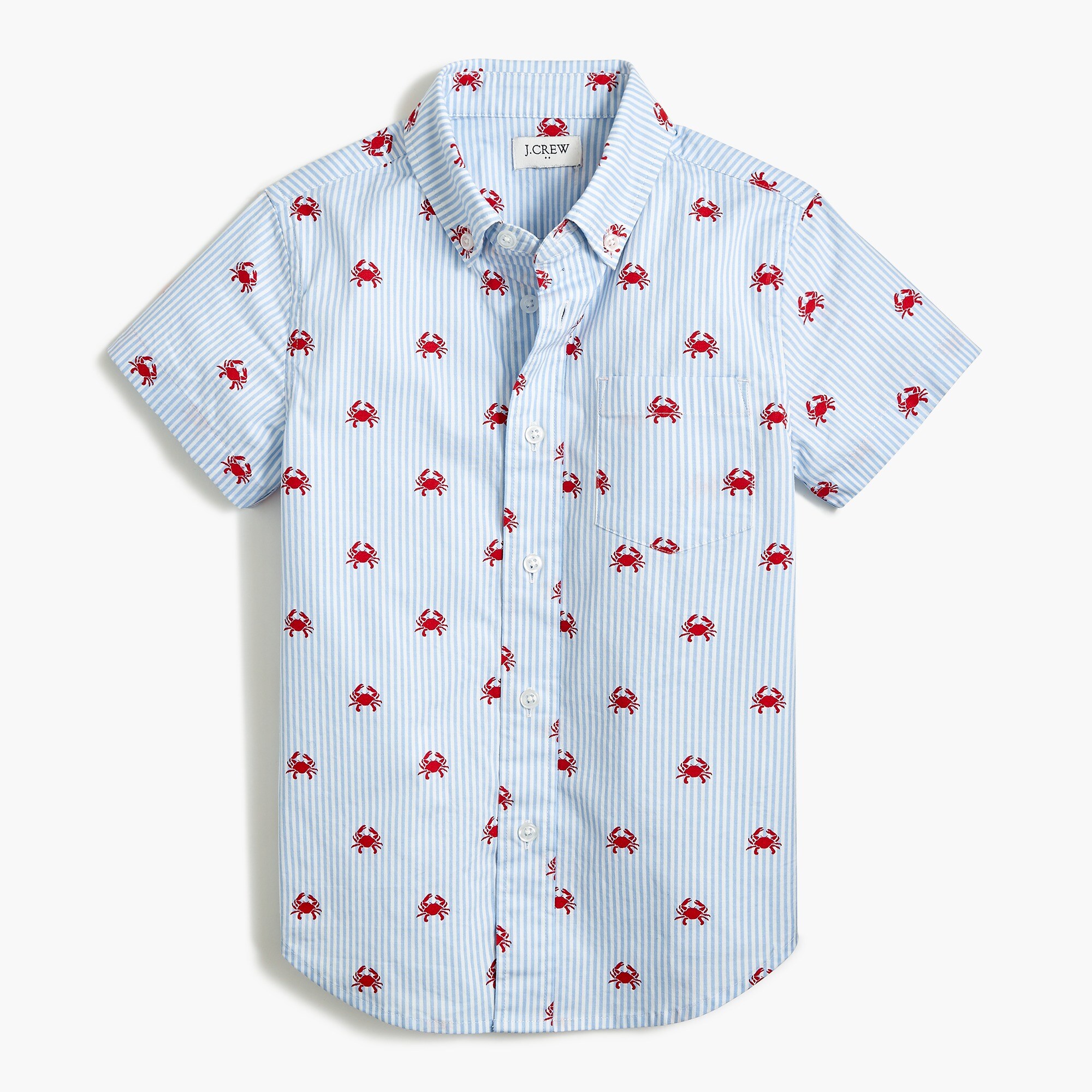 boys' short-sleeve printed shirt for boys
