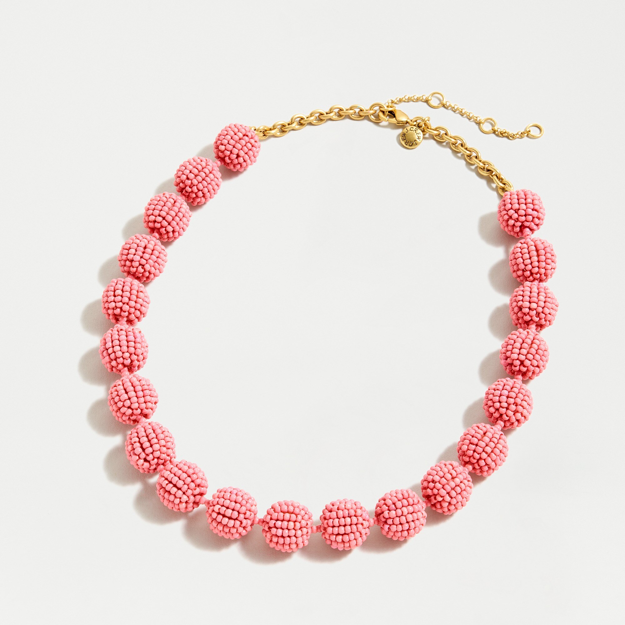Beaded gumball necklace