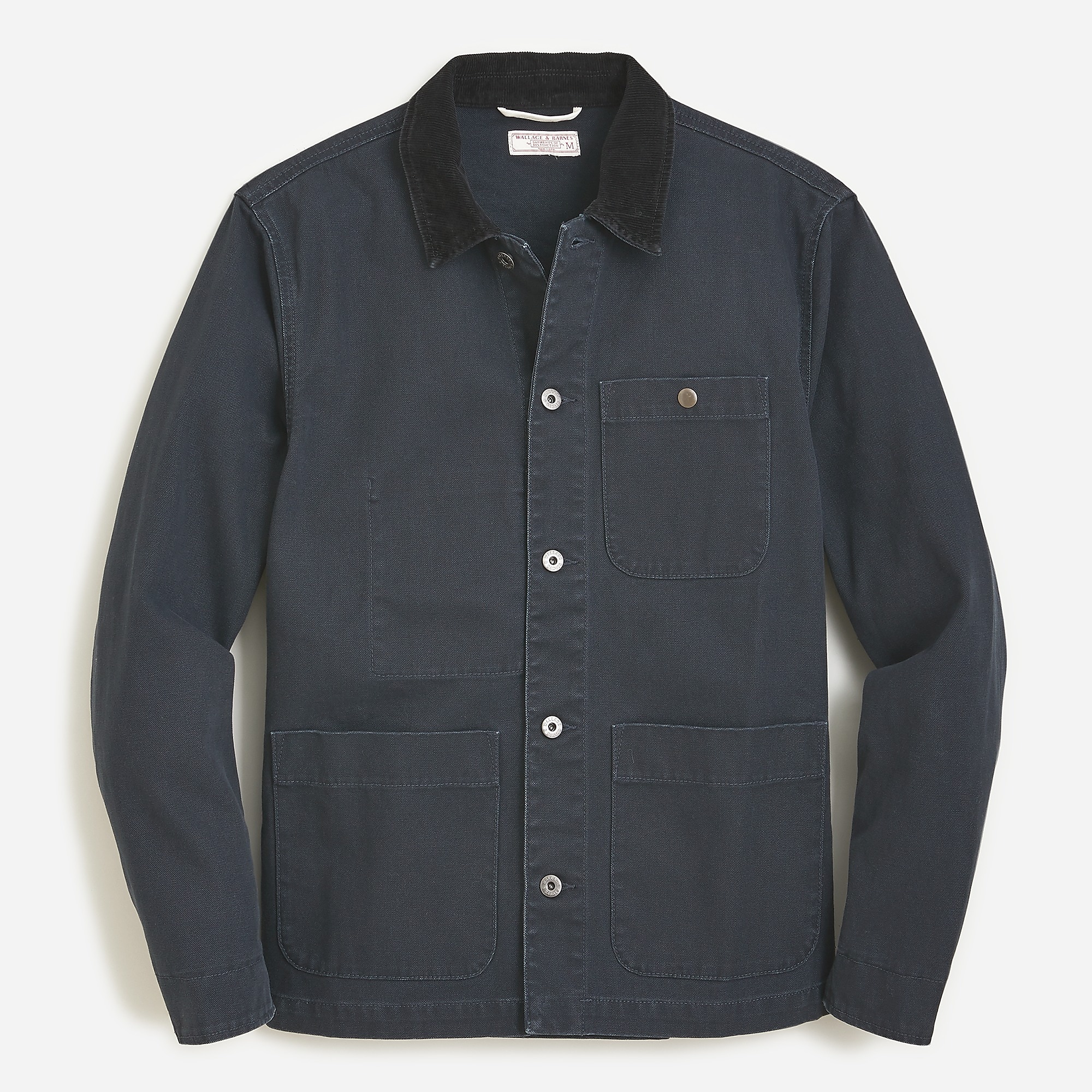J.Crew: Wallace & Barnes Chore Jacket With Corduroy Collar For Men