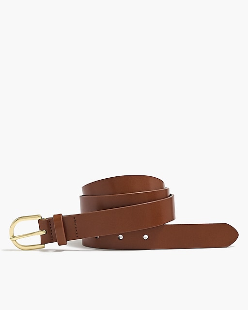 womens Italian bonded-leather belt