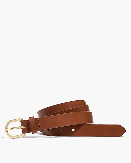 womens Italian bonded-leather belt