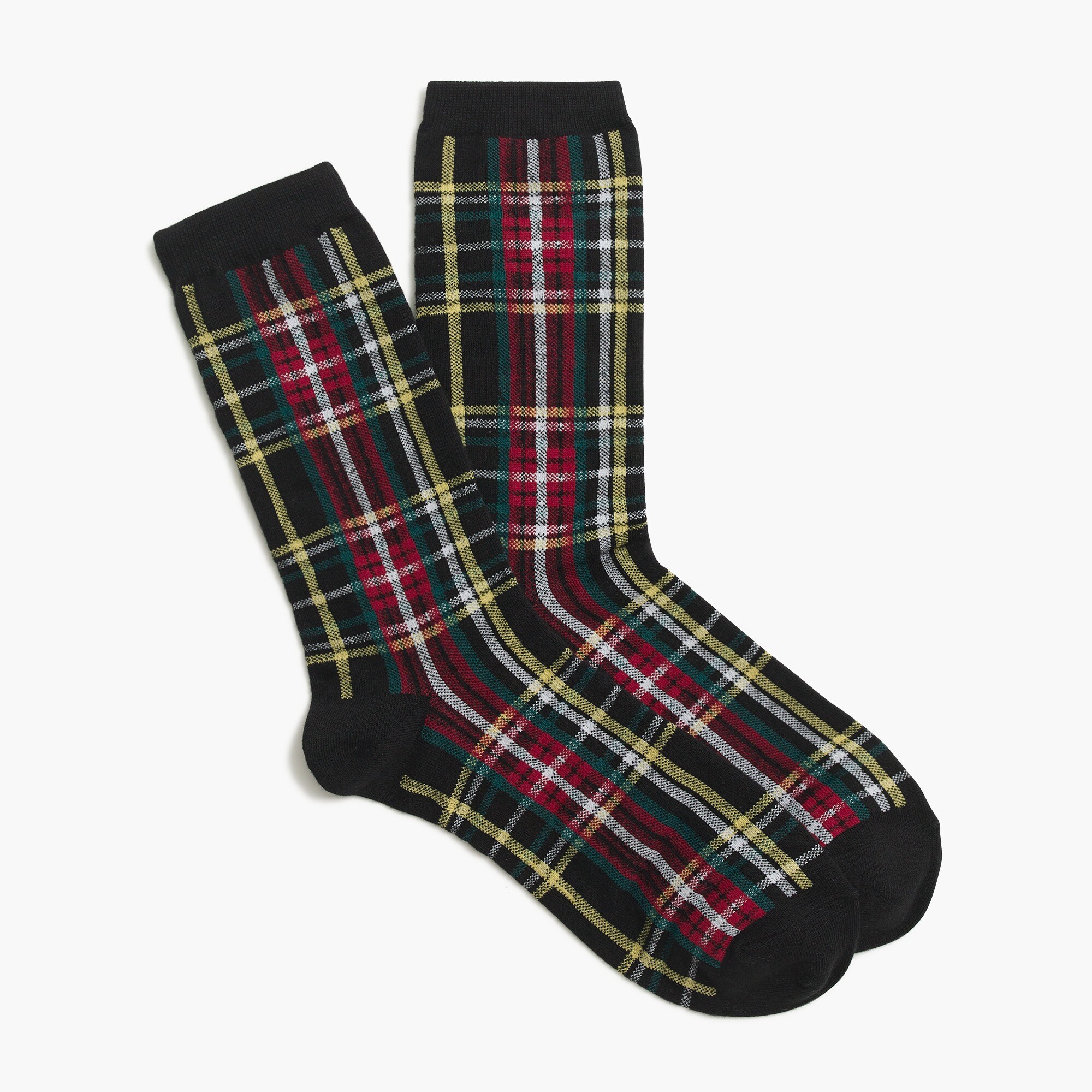 Tartan trouser socks