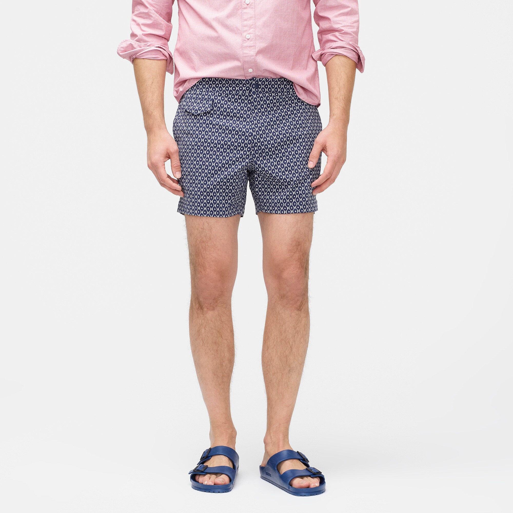 J Crew 5 Stretch Eco Pool Short For Men