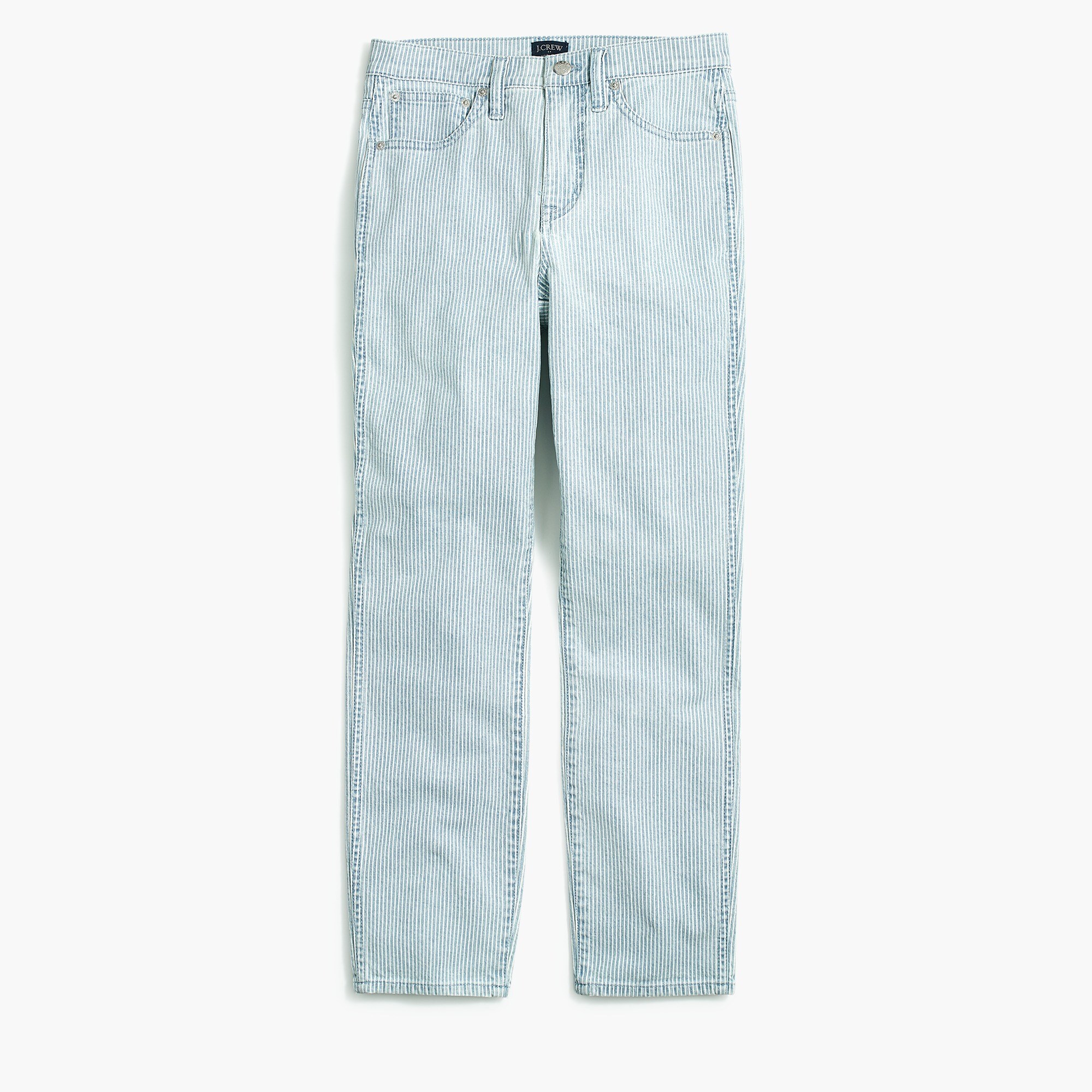 Vintage straight jean in piper stripe