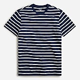 Slub jersey T-shirt in deck stripe